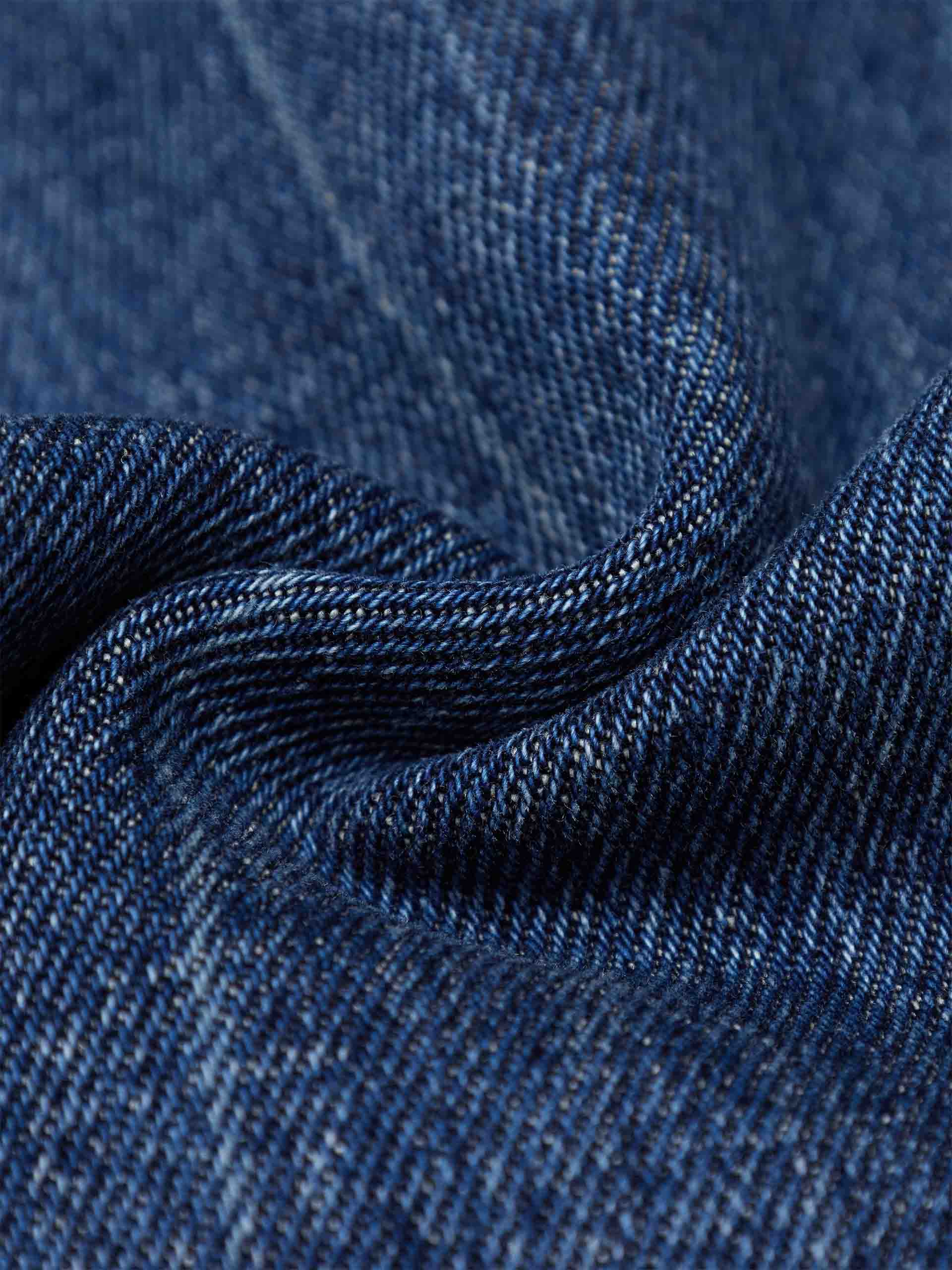 Asymmetric Waist Straight Jeans - Image 4