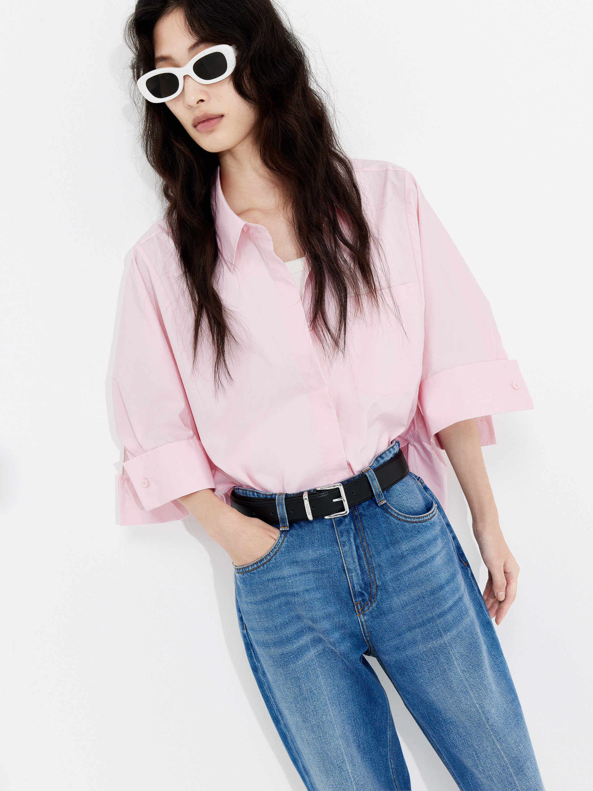 Classic Cotton Blend Shirt - Image 9