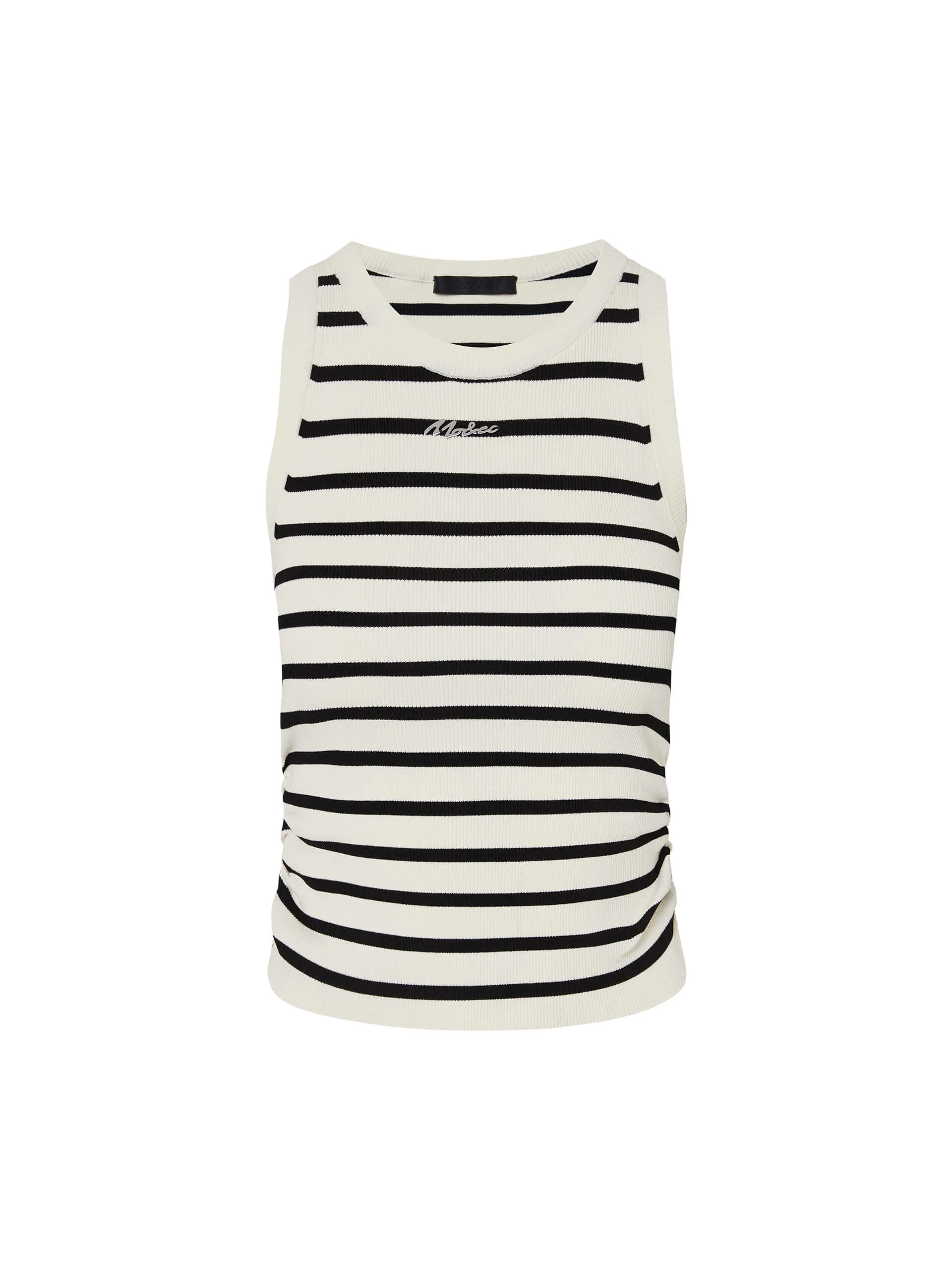 Contrast Pleated Knitted Top - Image 20