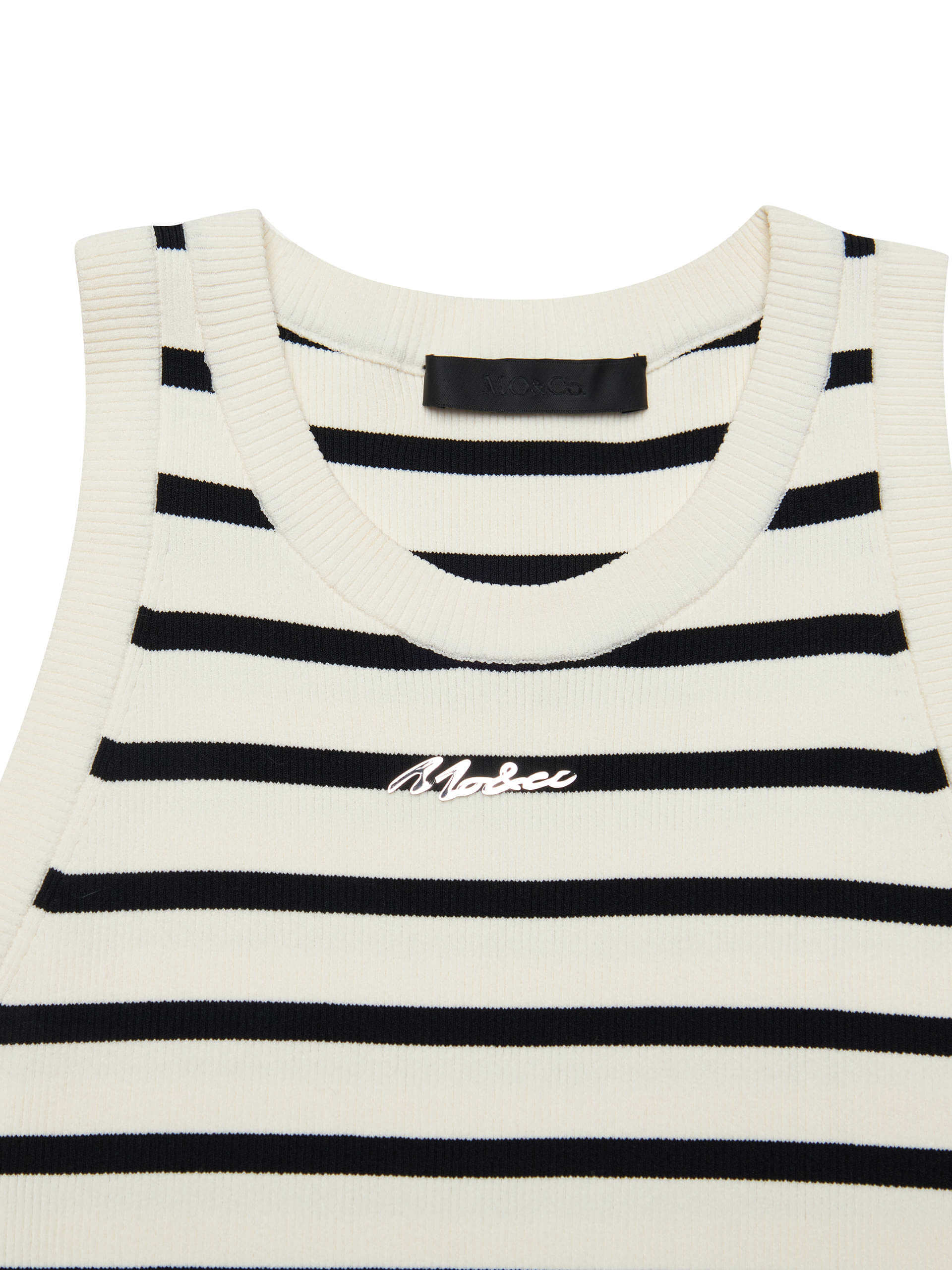 Contrast Pleated Knitted Top - Image 22