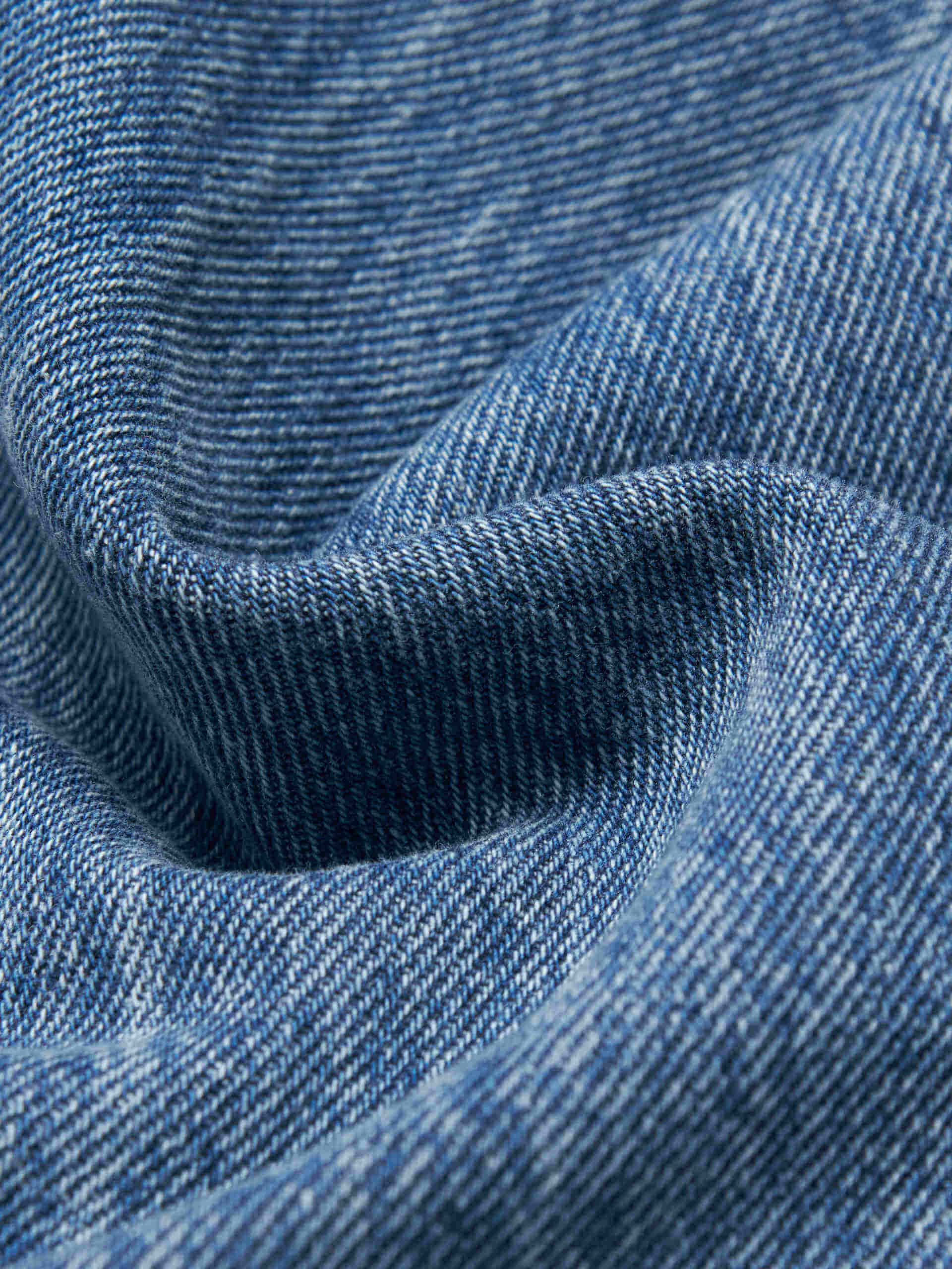 Cotton Flared Leg Jeans - Image 4