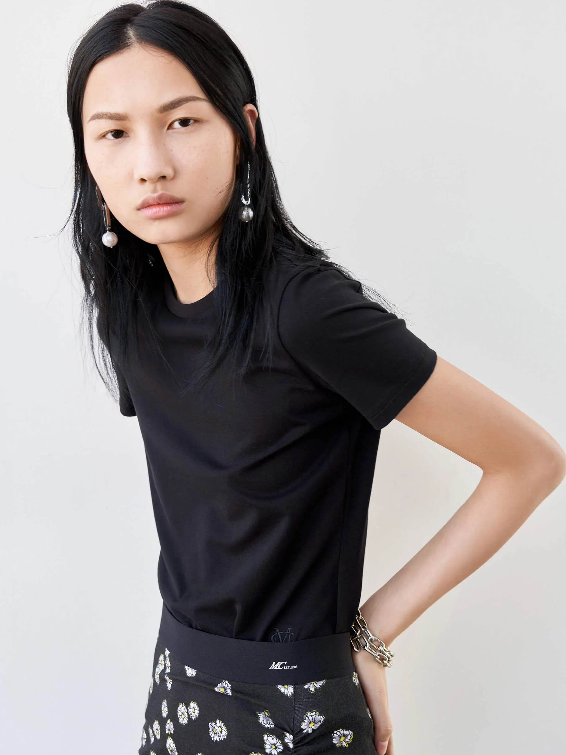 Cotton Letter LOGO T-shirt - Image 10