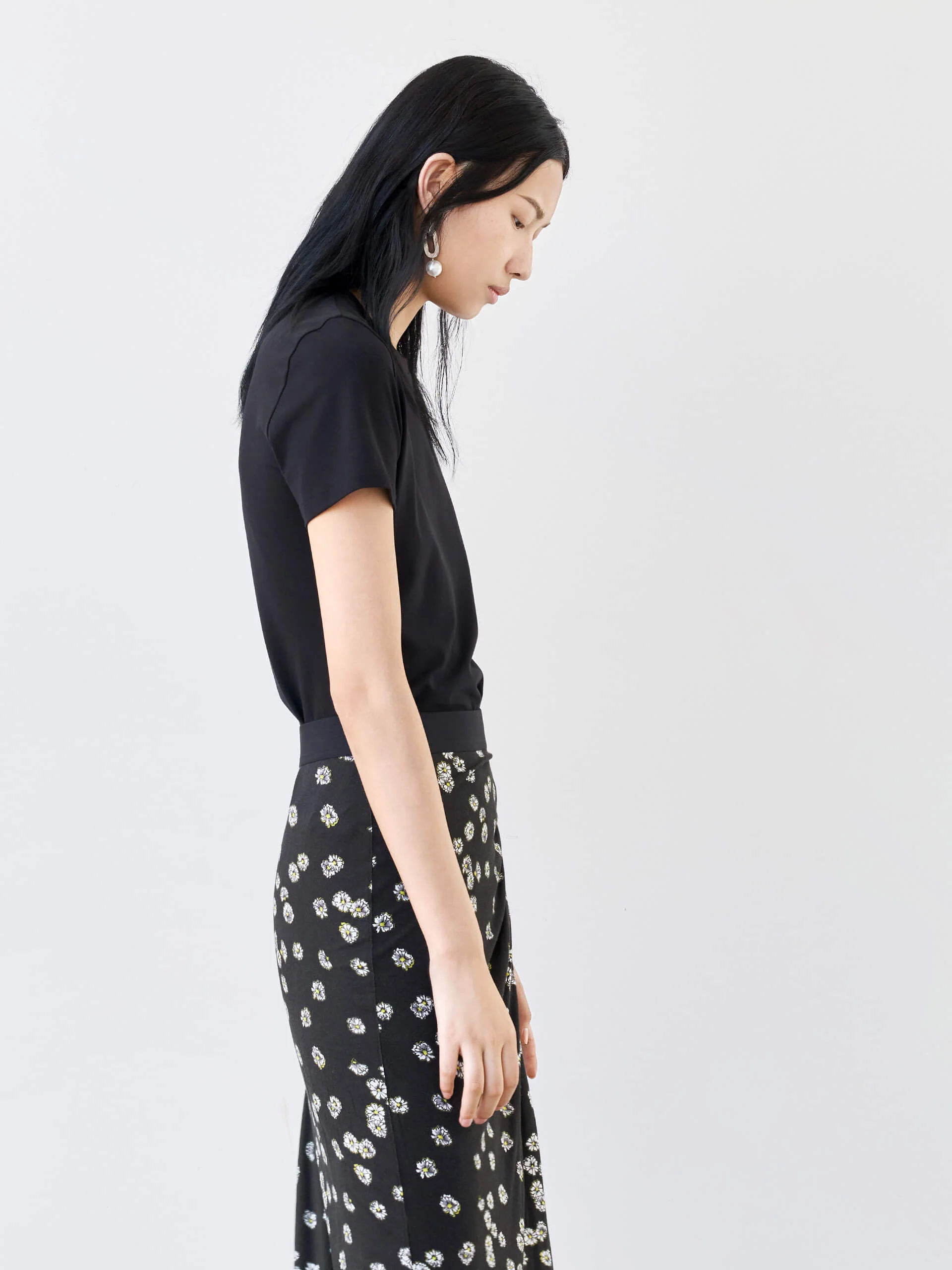 Cotton Letter LOGO T-shirt - Image 12