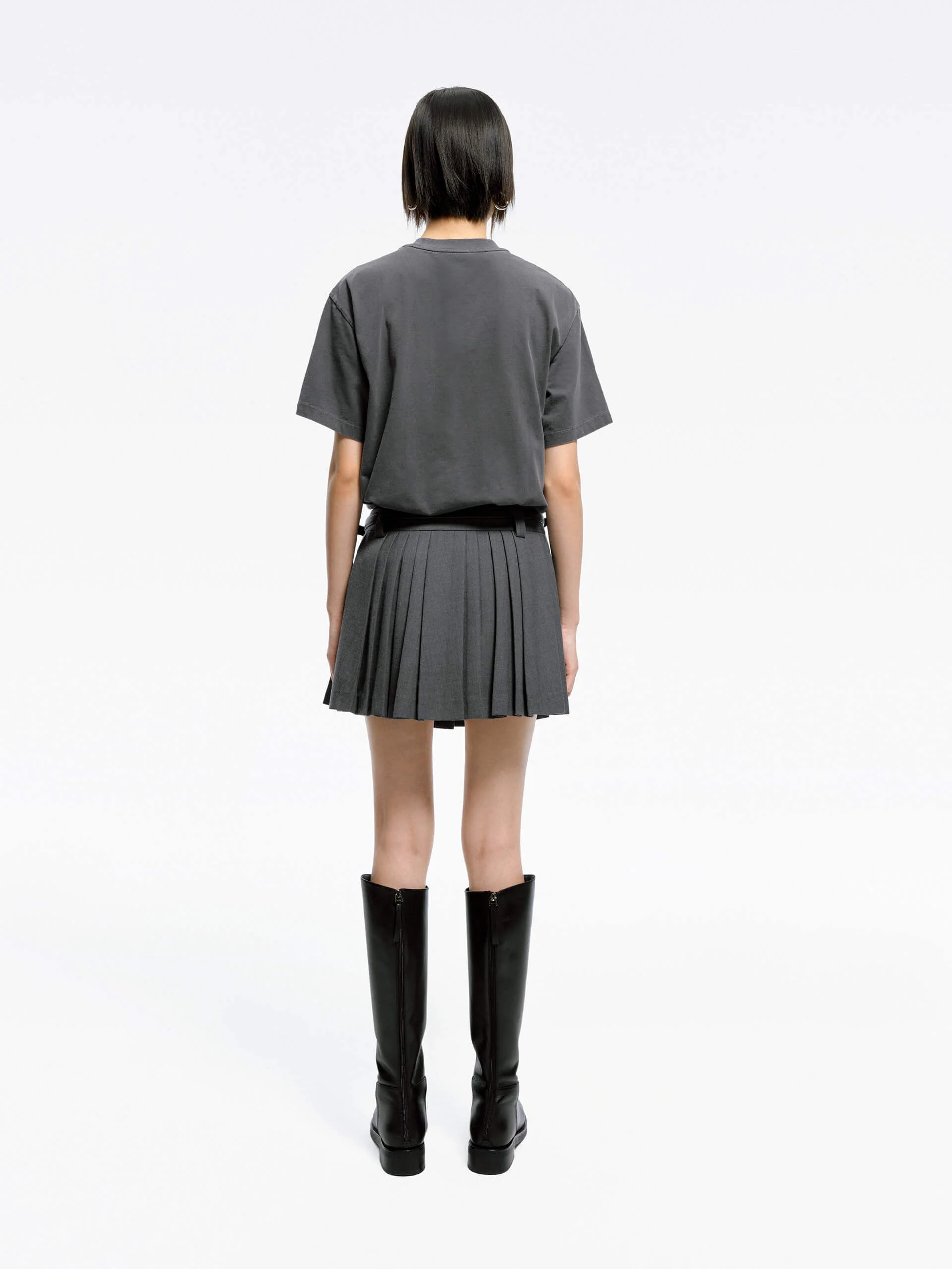 Cotton T-shirt with Heart Pattern - Image 7