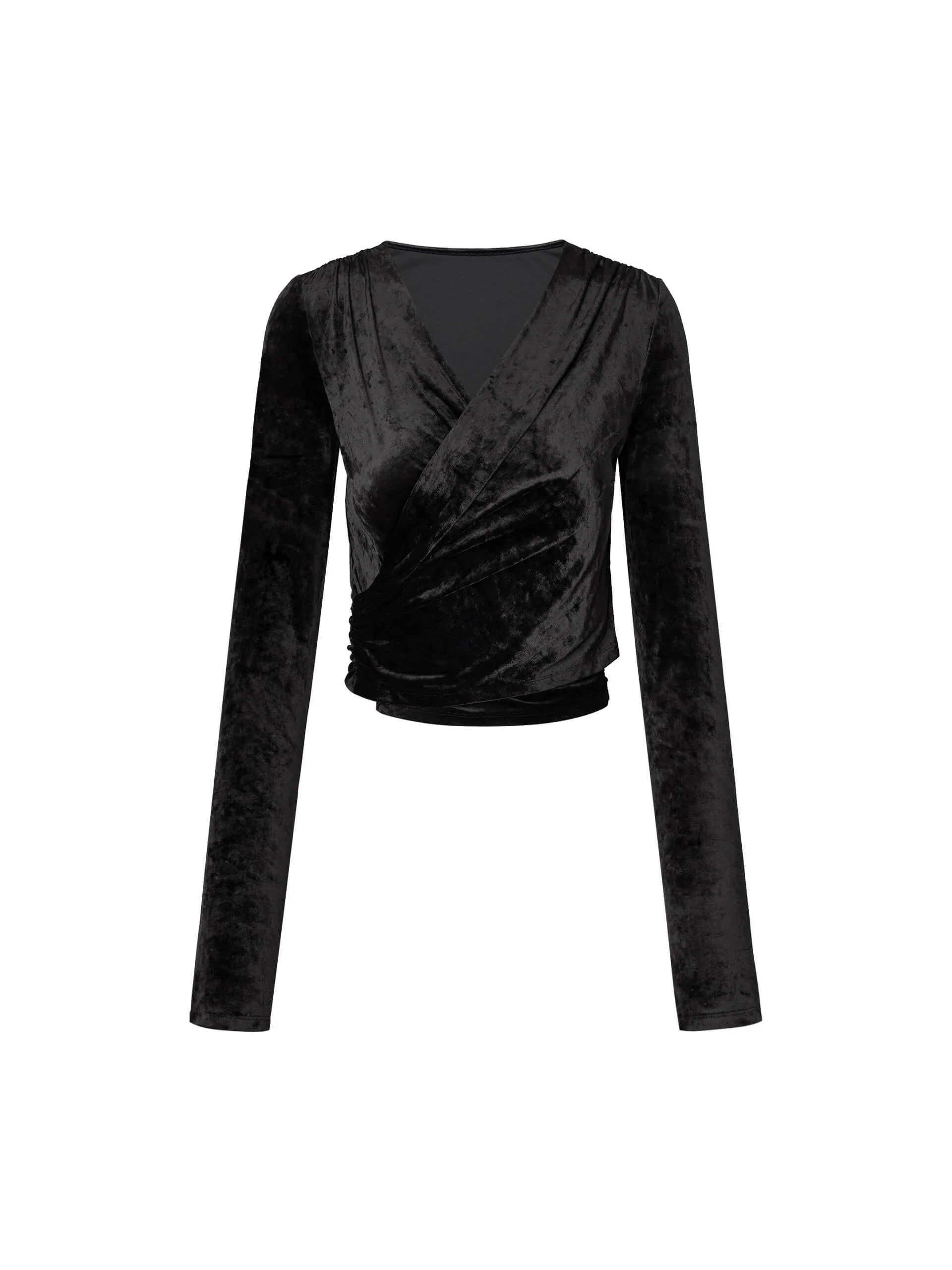 Cropped V-neck Top - Image 5