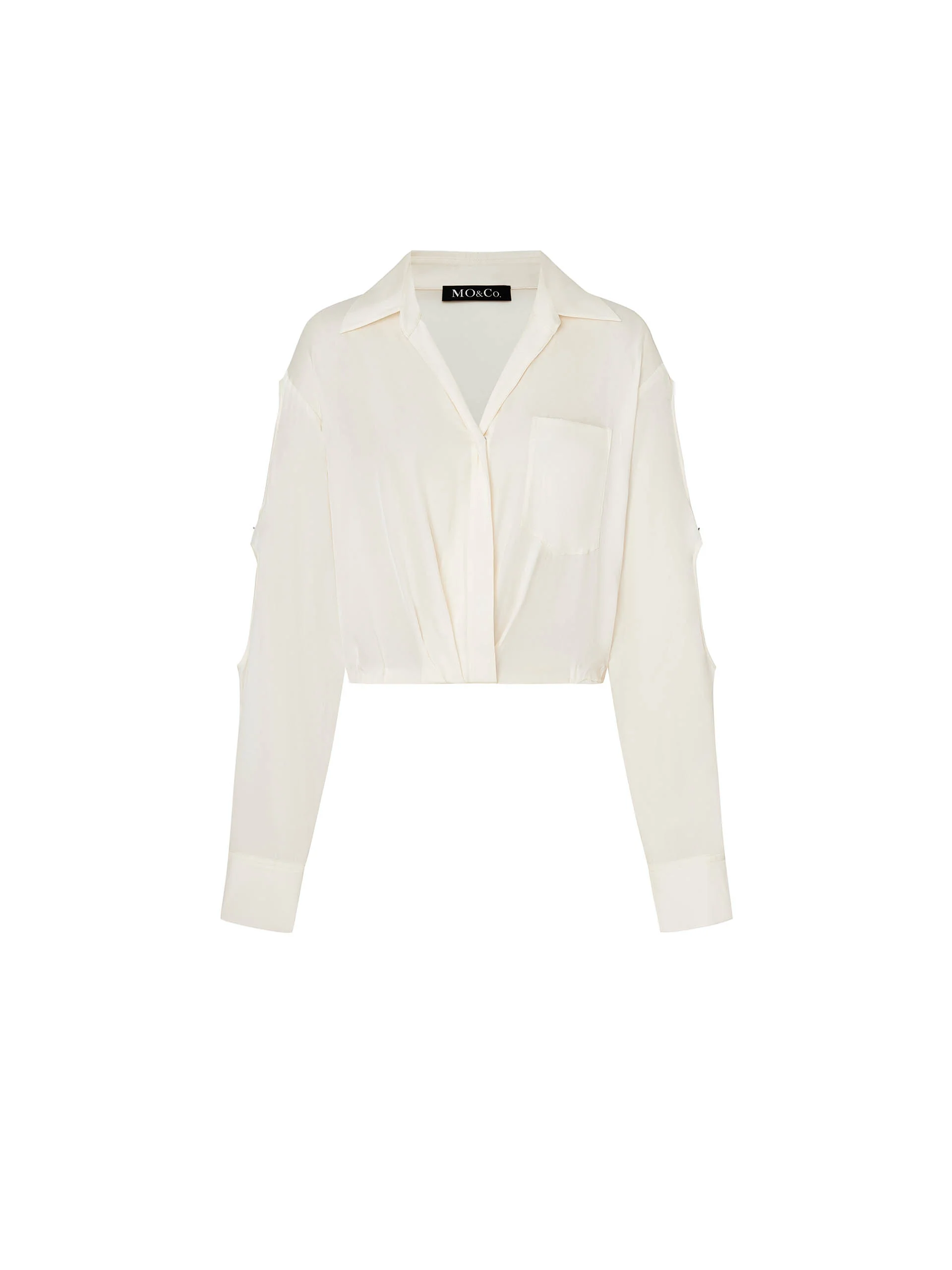 Cutout Sleeve Cropped Top - Image 14