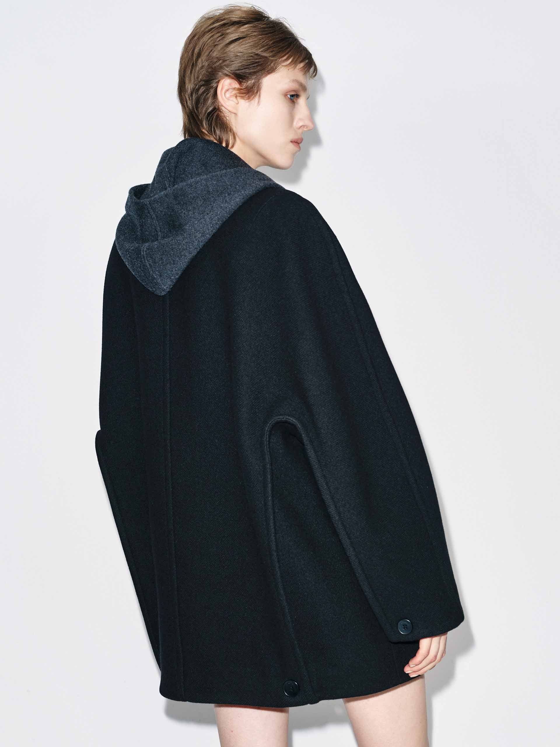 Double Breasted Wool Coat - Image 6