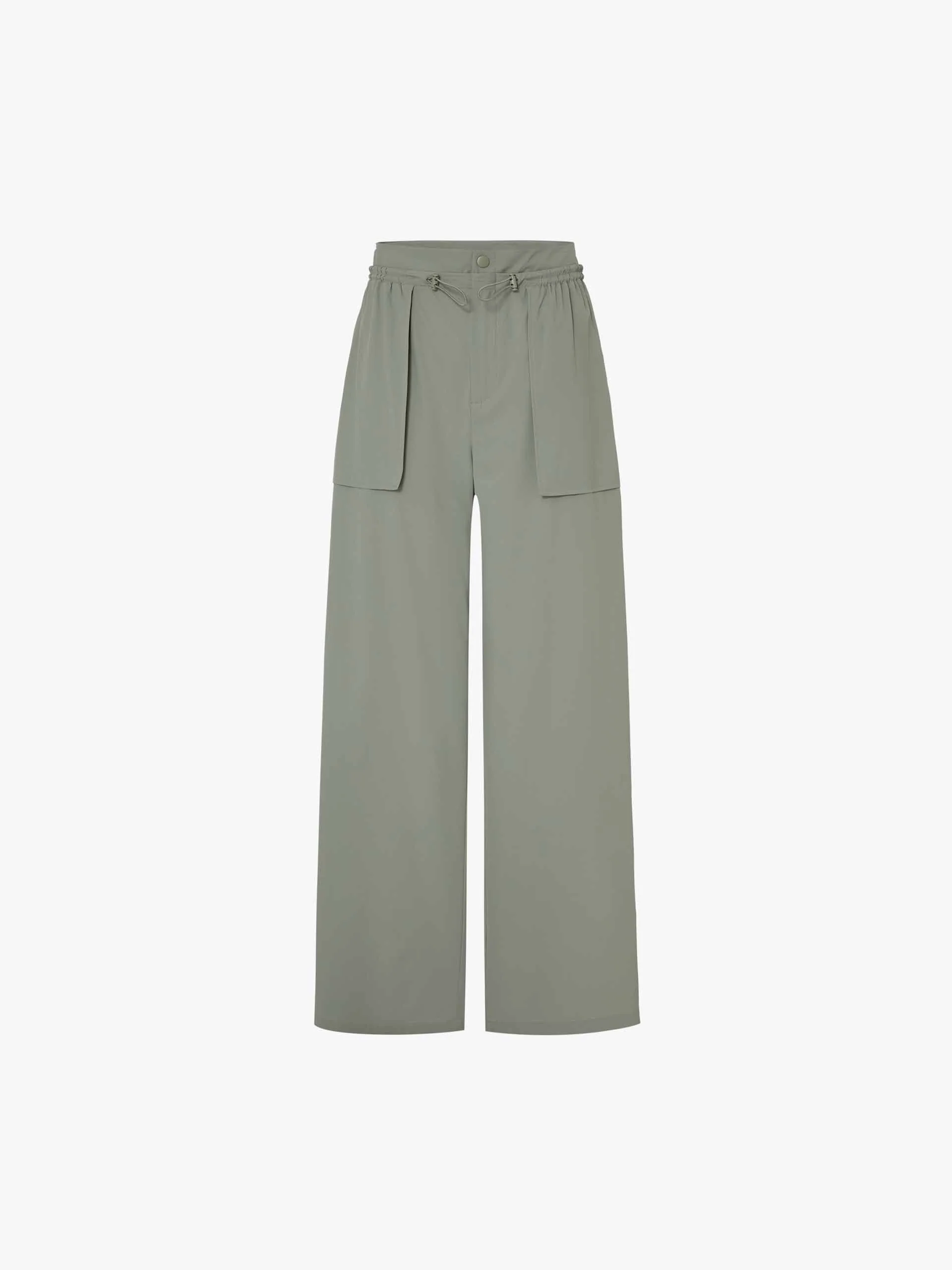 Drawstring Detail Pocket Pants - Image 5