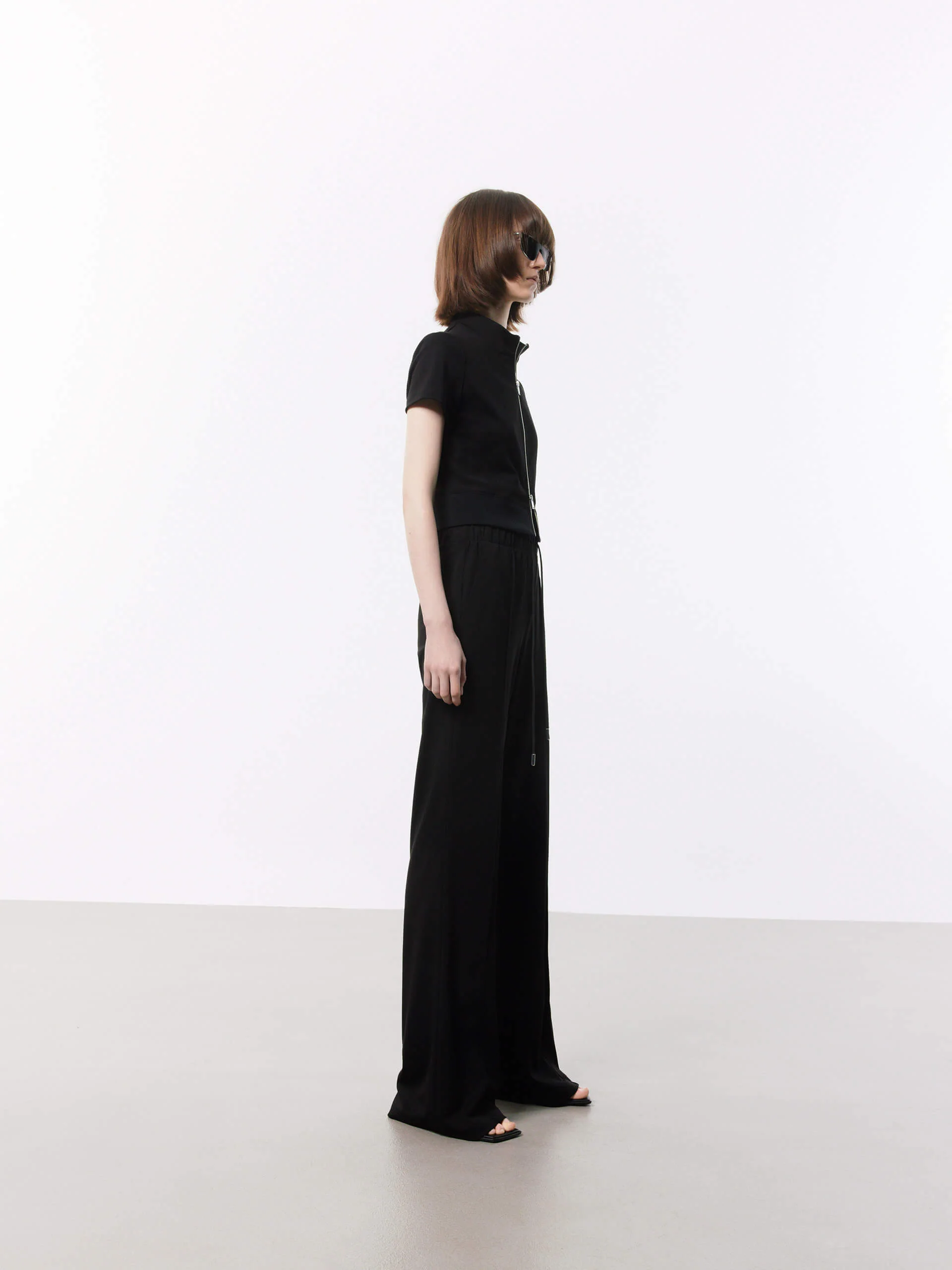 Drawstring Waist Logo Pants - Image 7