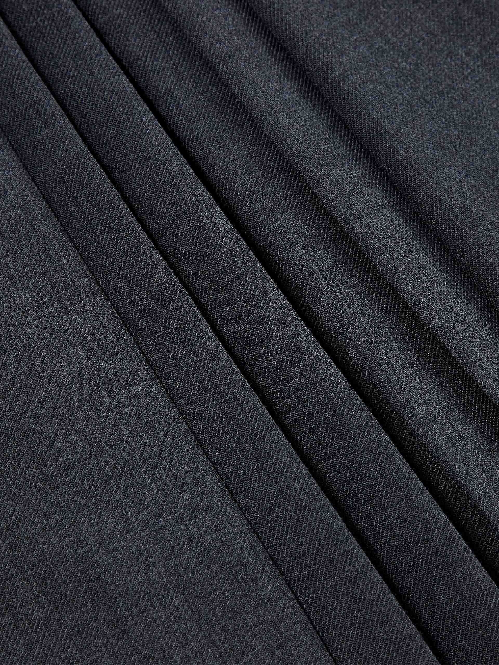 Elasticated Waist Pleated Skirt - Image 4