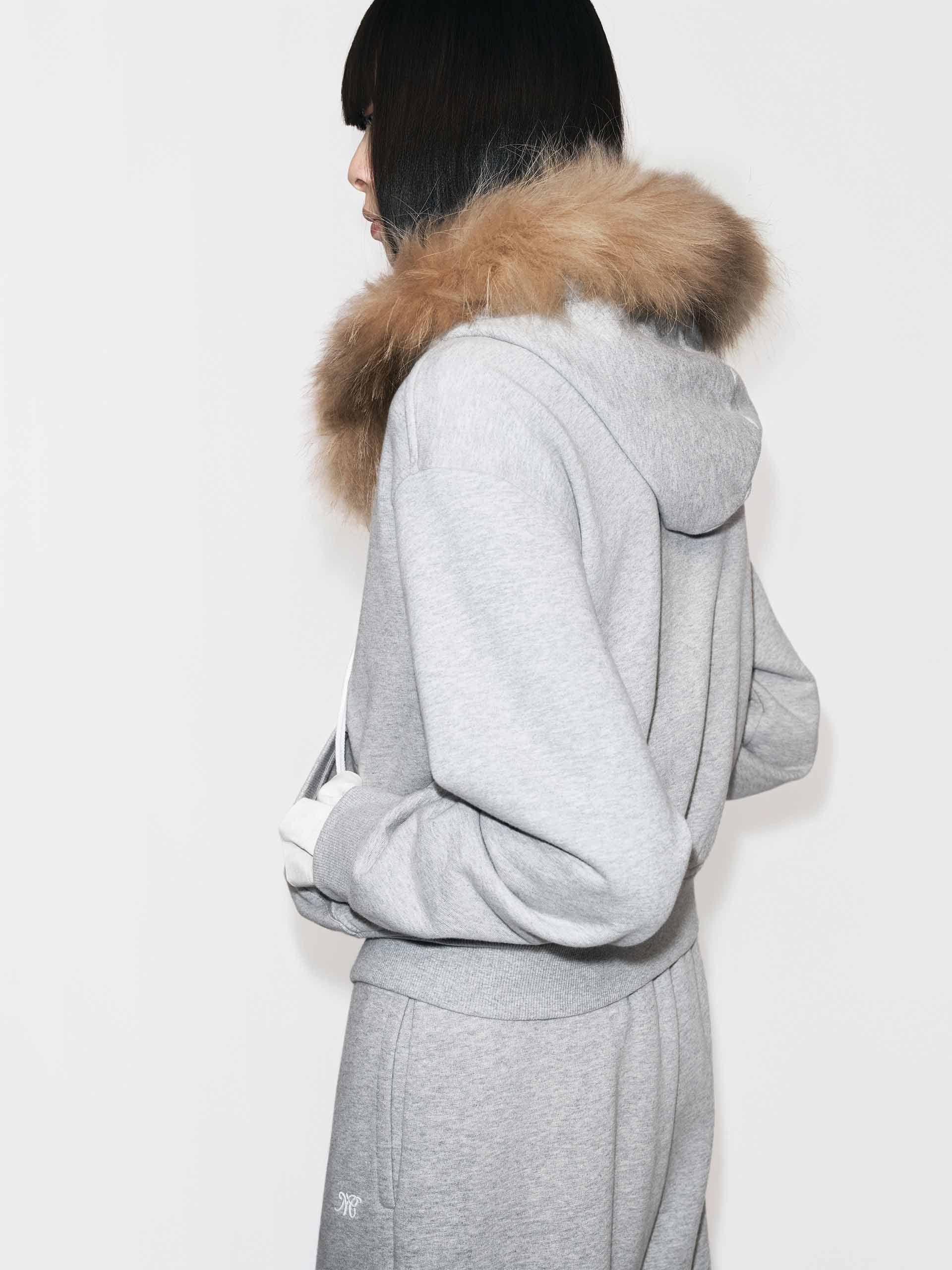 Fur Collar Hooded Jacket - Image 7