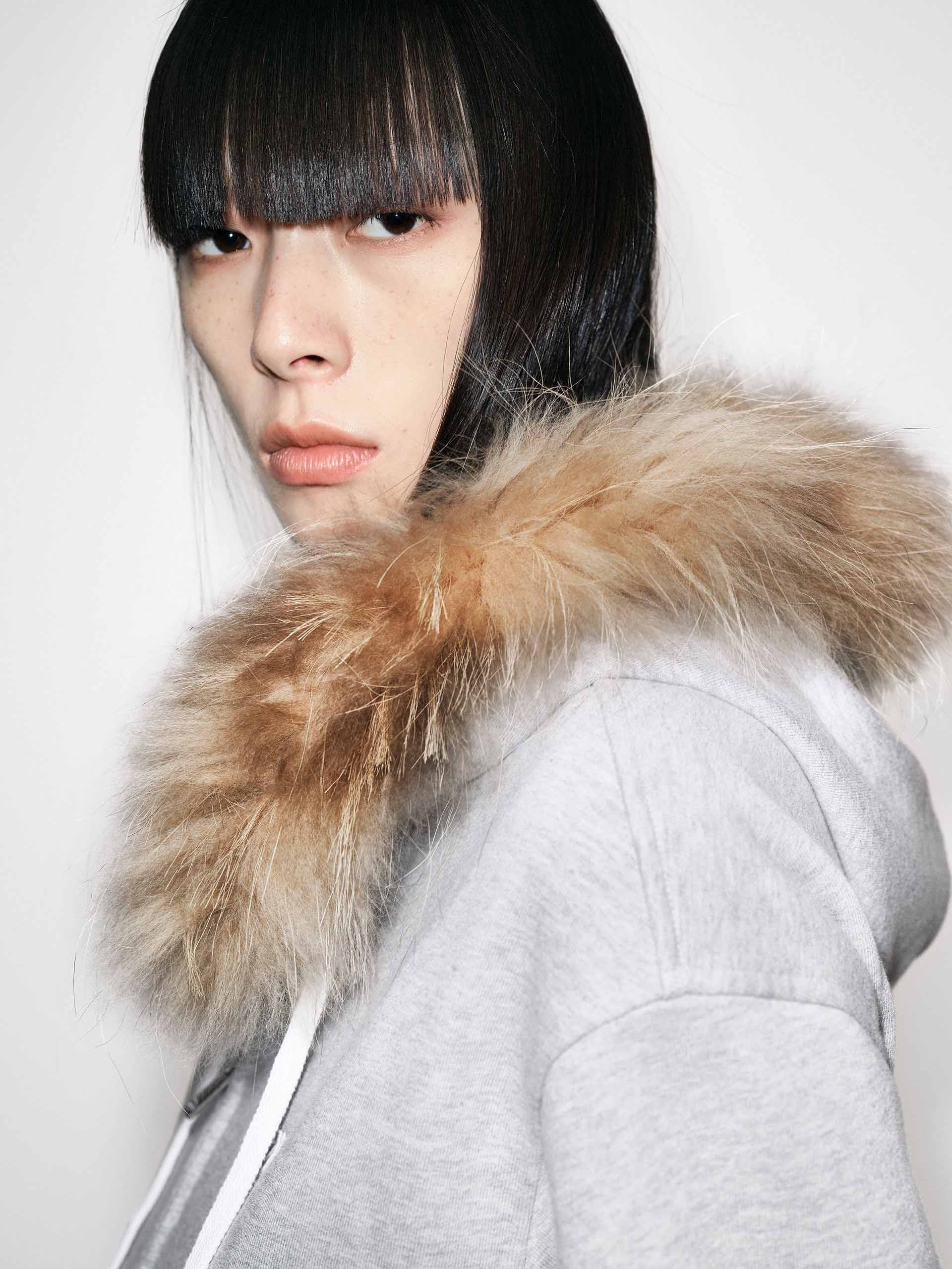 Fur Collar Hooded Jacket - Image 8