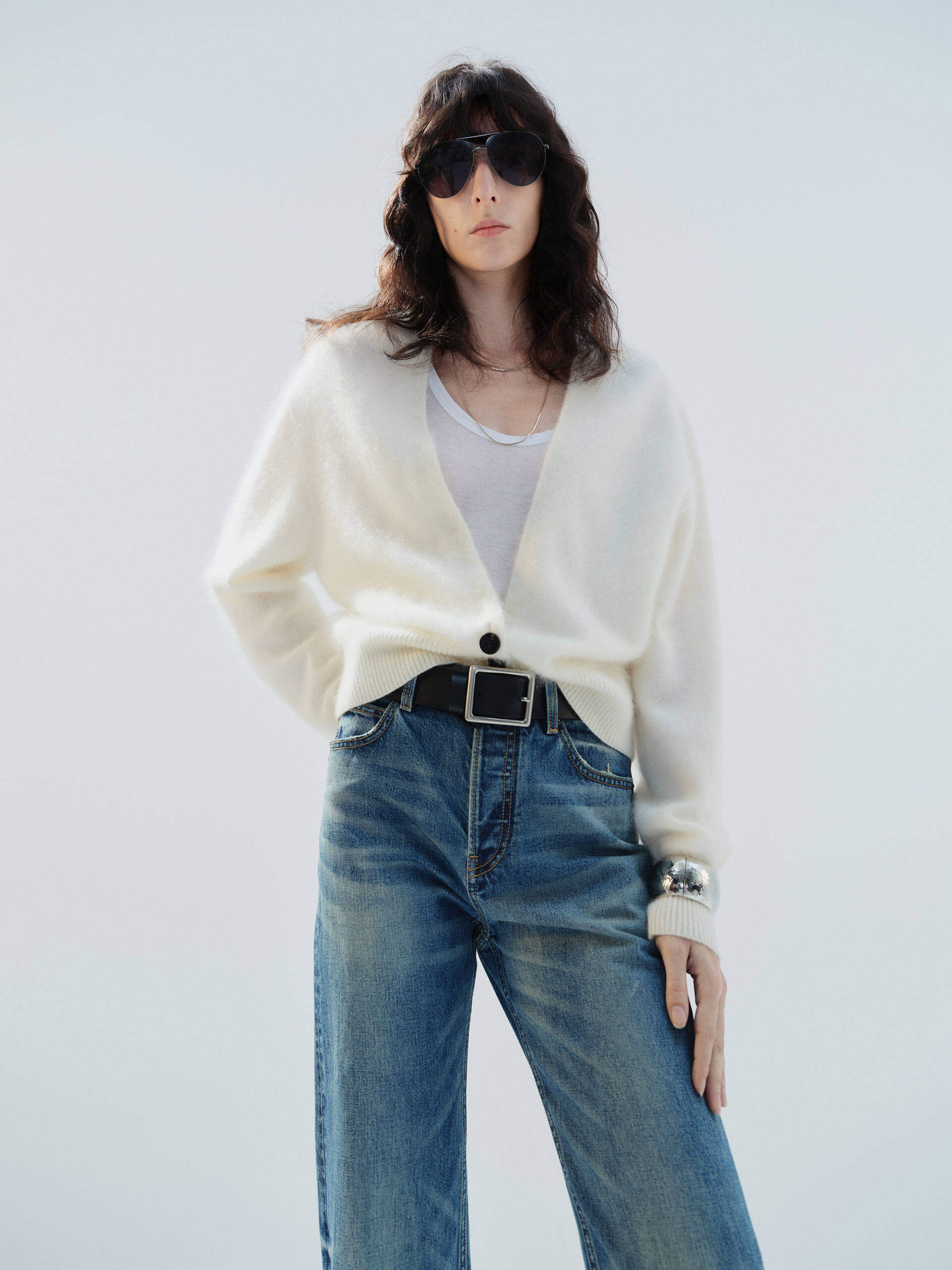 High Rise Full Length Jeans - Image 8