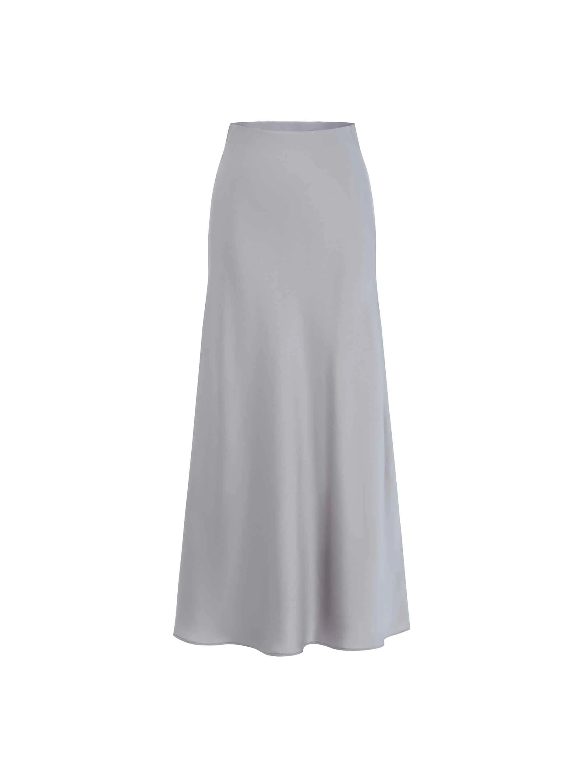 High Rise Satin Maxi Skirt - Image 5