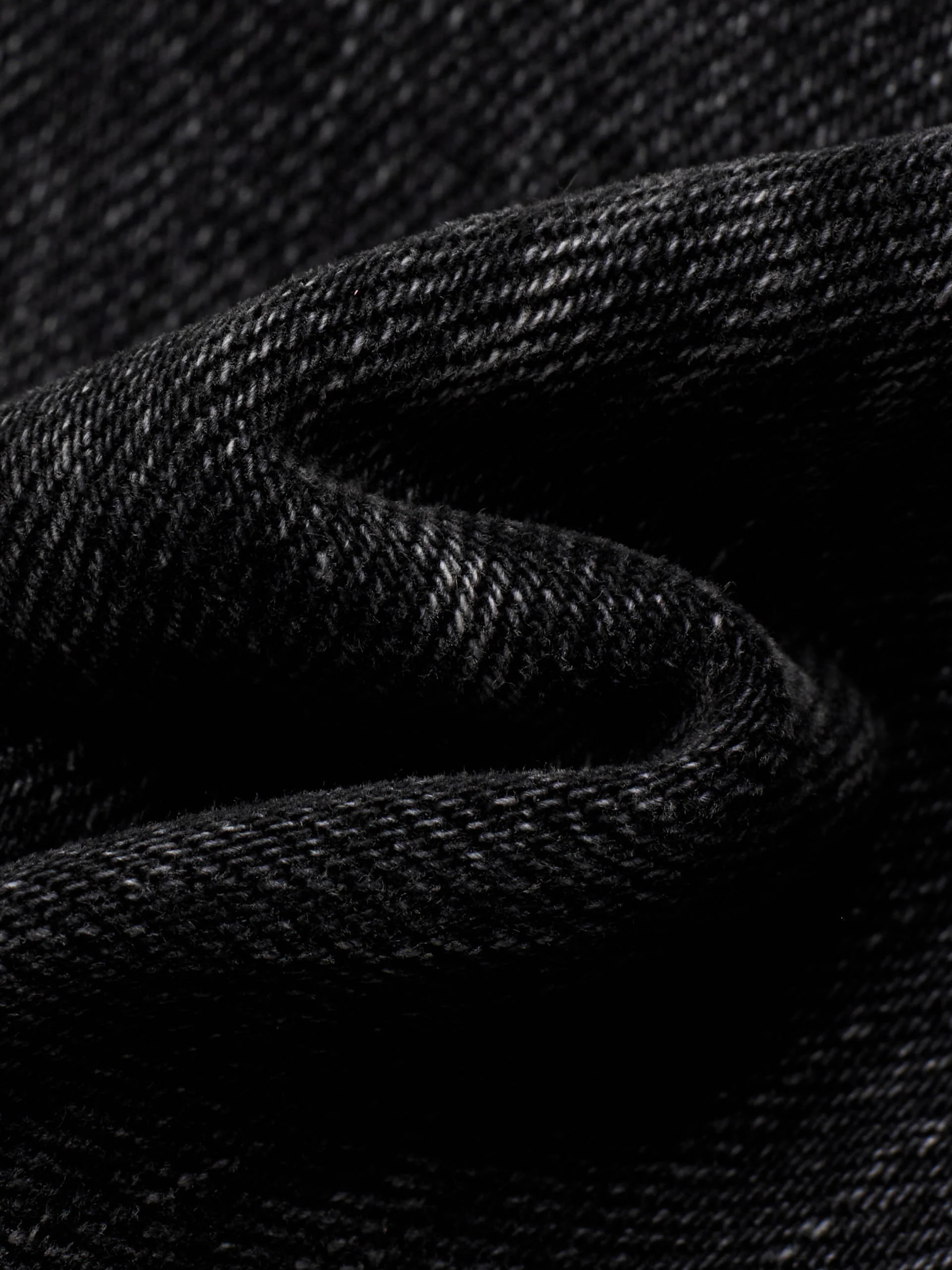 High Waist Black Straight Jeans - Image 4