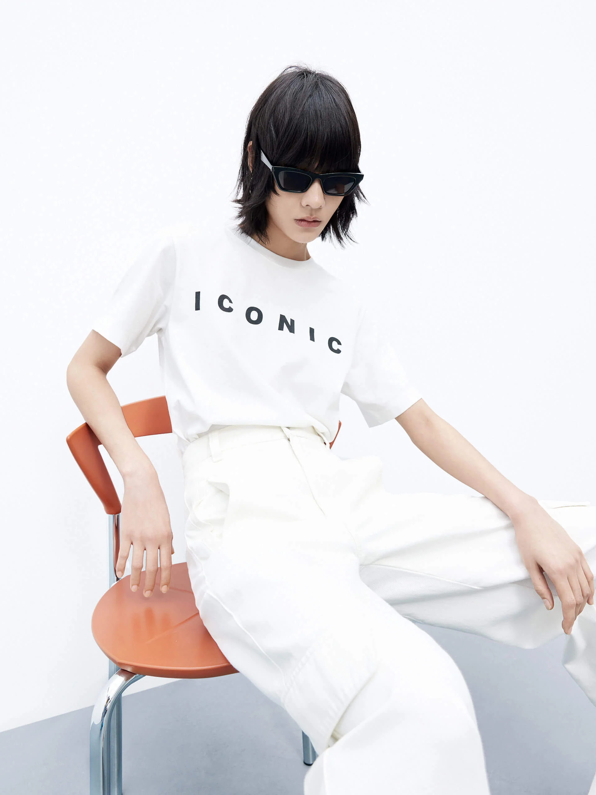 ICONIC Print Cotton T-shirt - Image 13