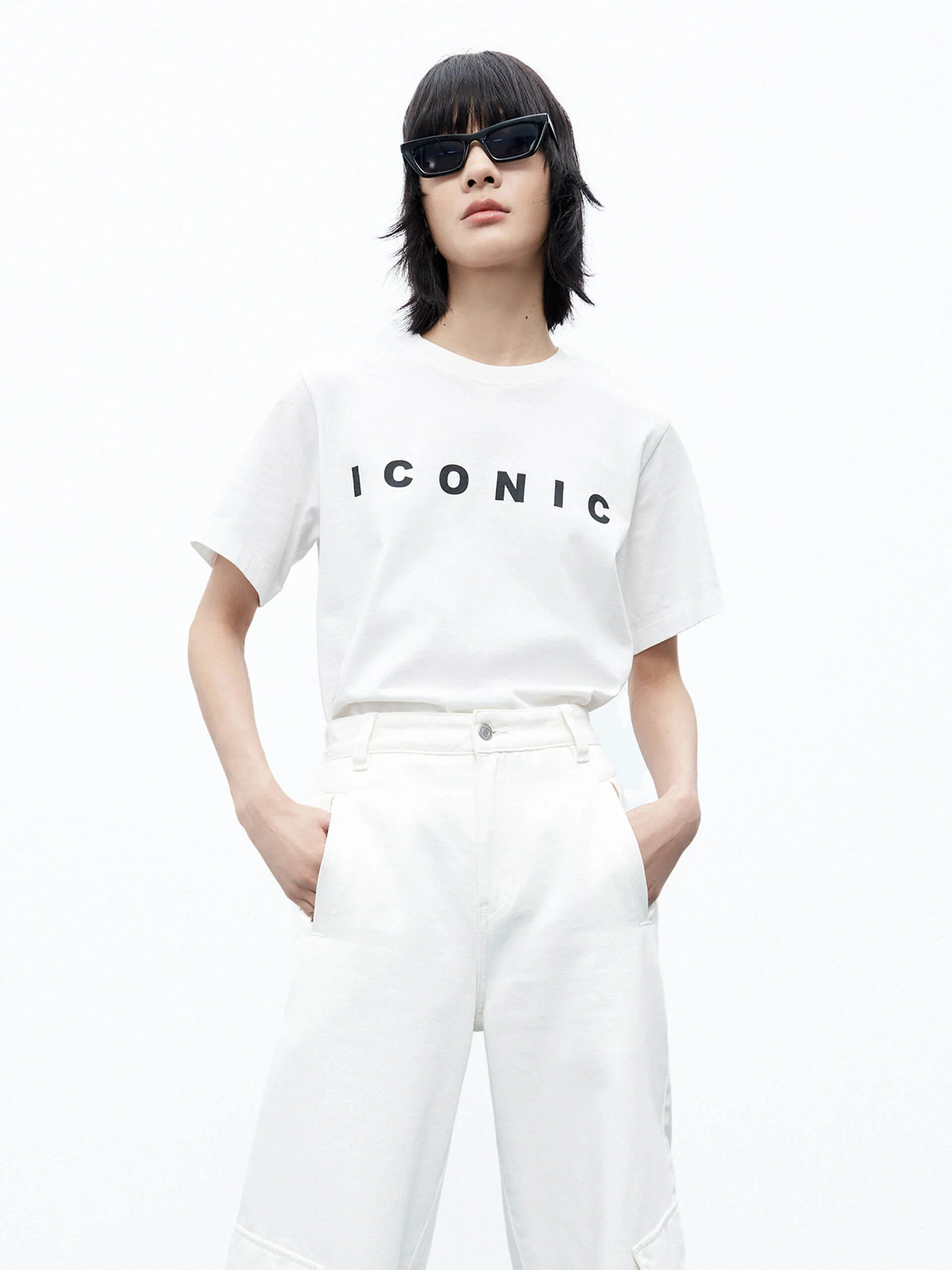 ICONIC Print Cotton T-shirt - Image 8
