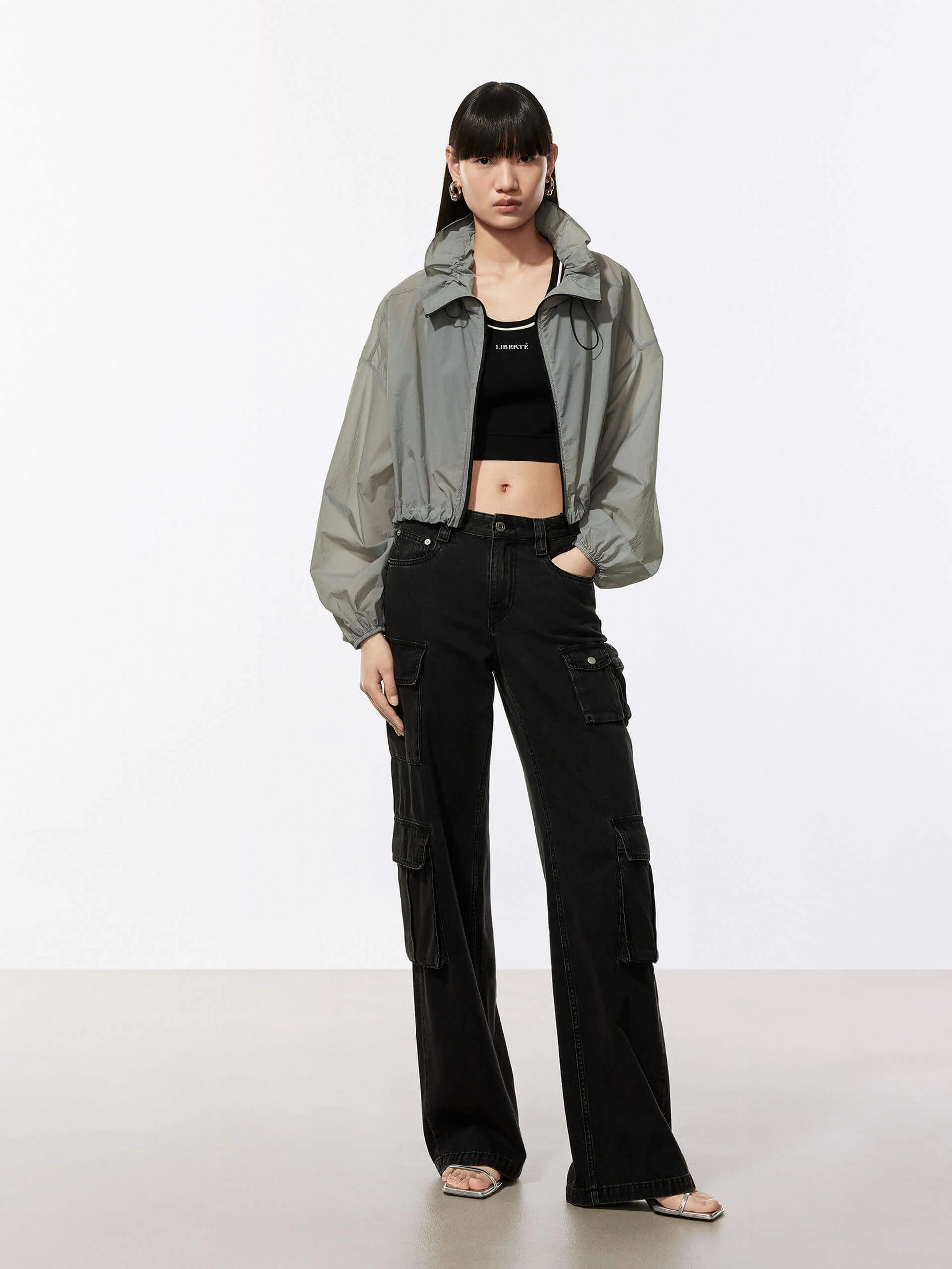 Lightweight Cropped Jacket - Image 10