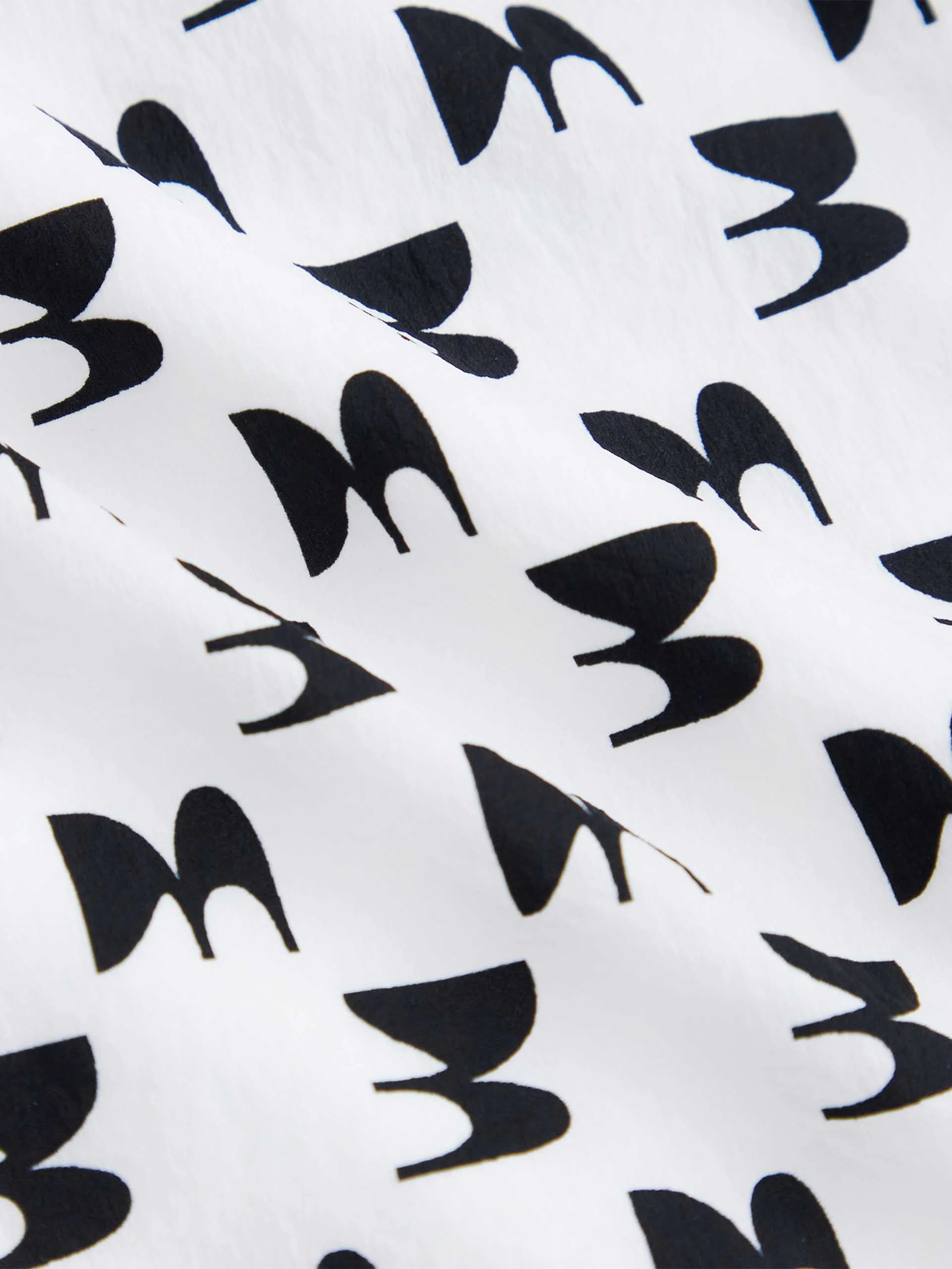 Printed Elastic Waist Shorts - Image 4