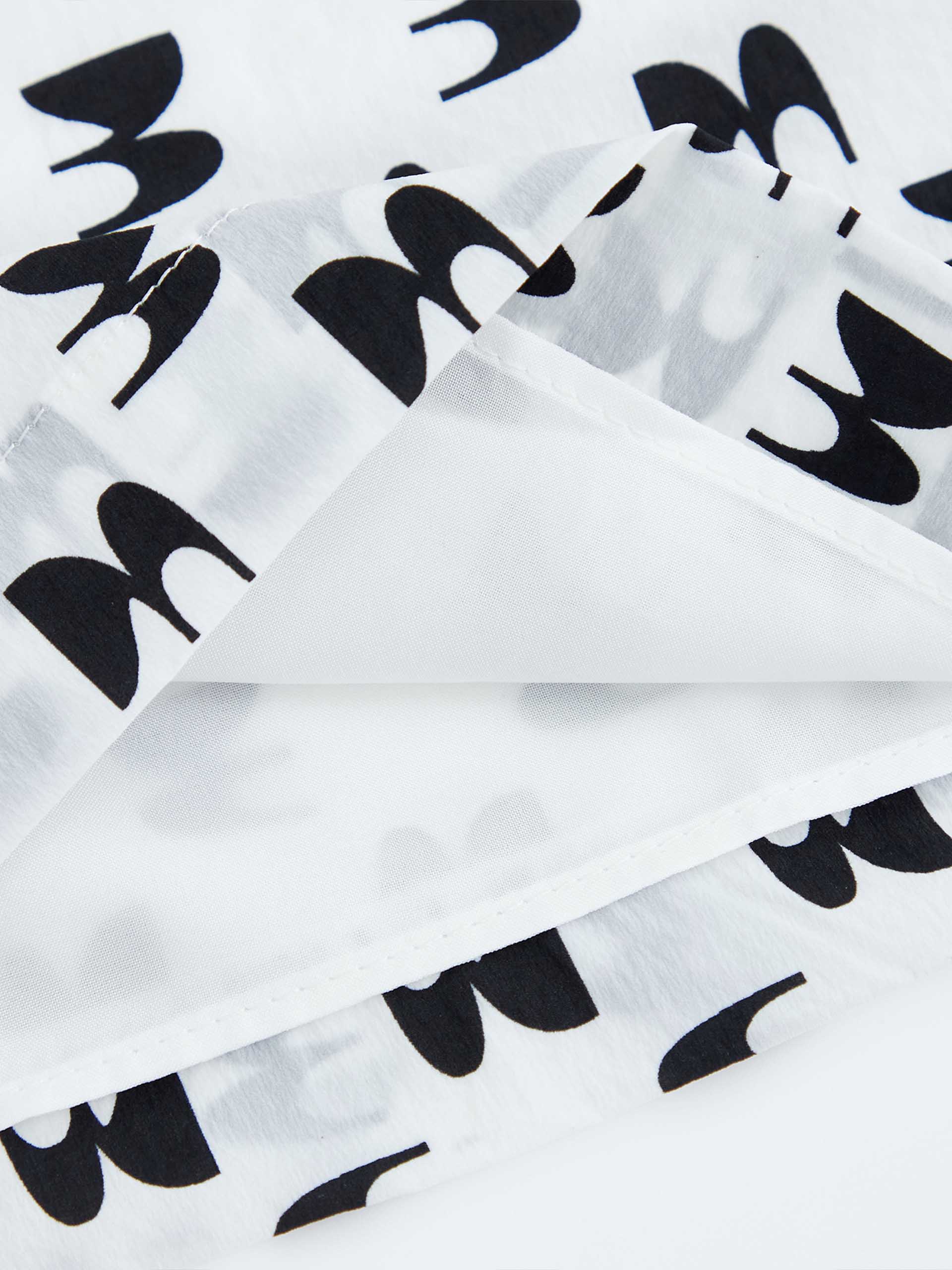 Printed Elastic Waist Shorts - Image 8