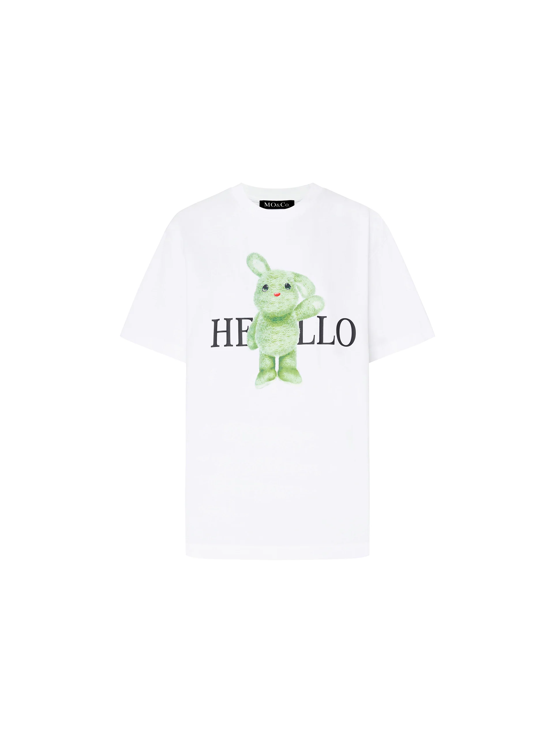 Rabbit Pattern Cotton T-shirt - Image 20