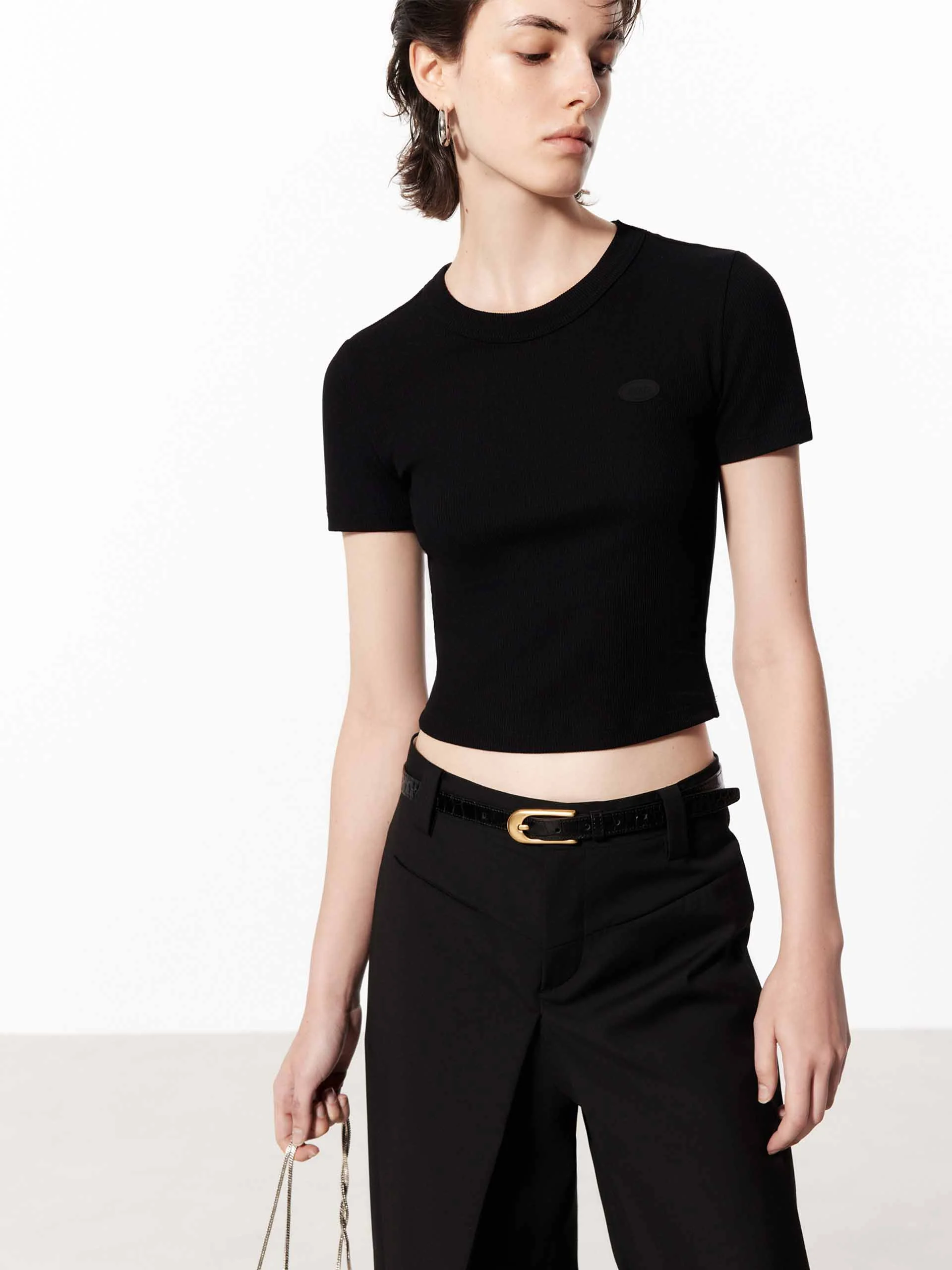 Regular Logo Fitted Tee - Image 16