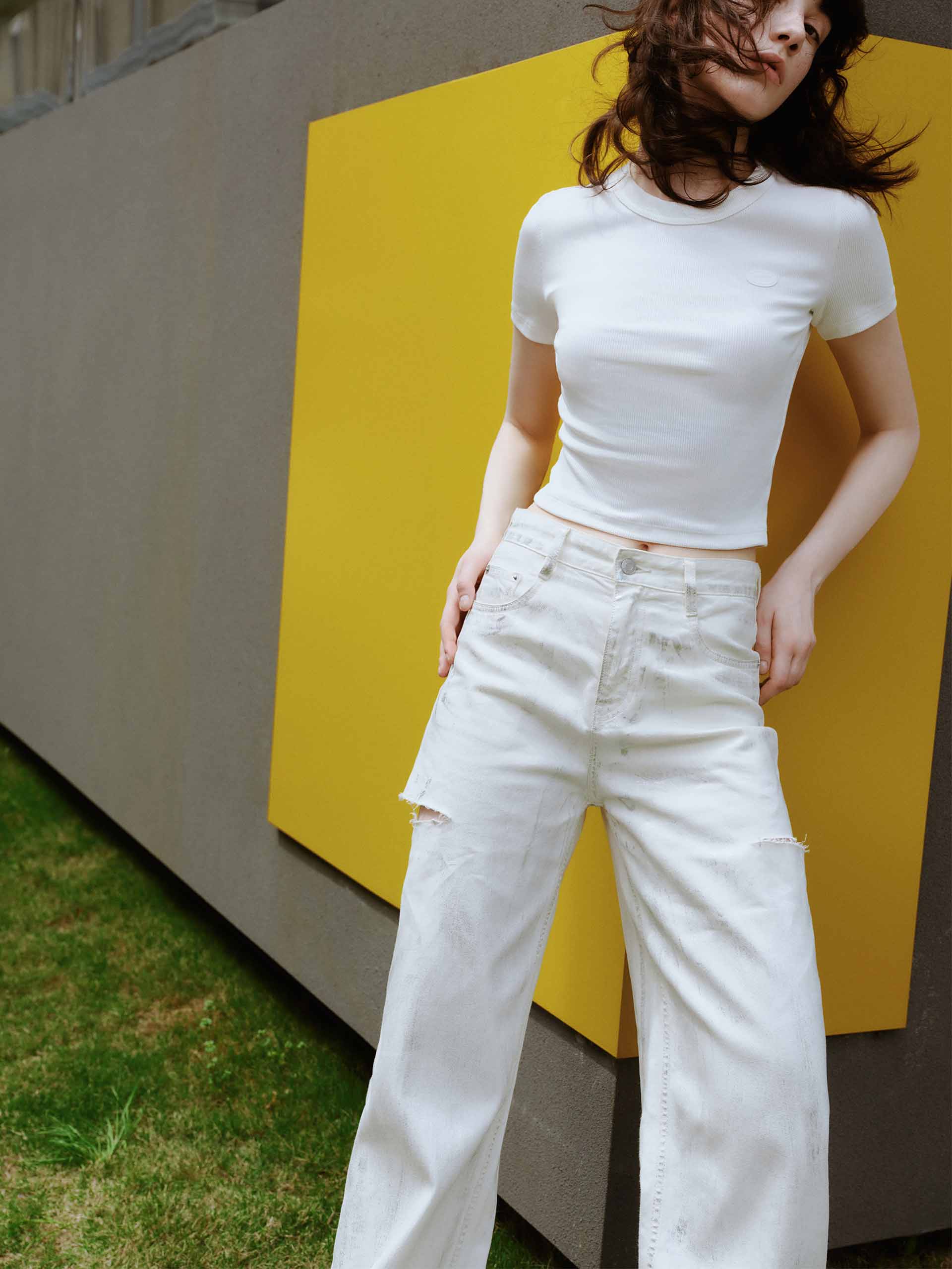 Regular Logo Fitted Tee - Image 3