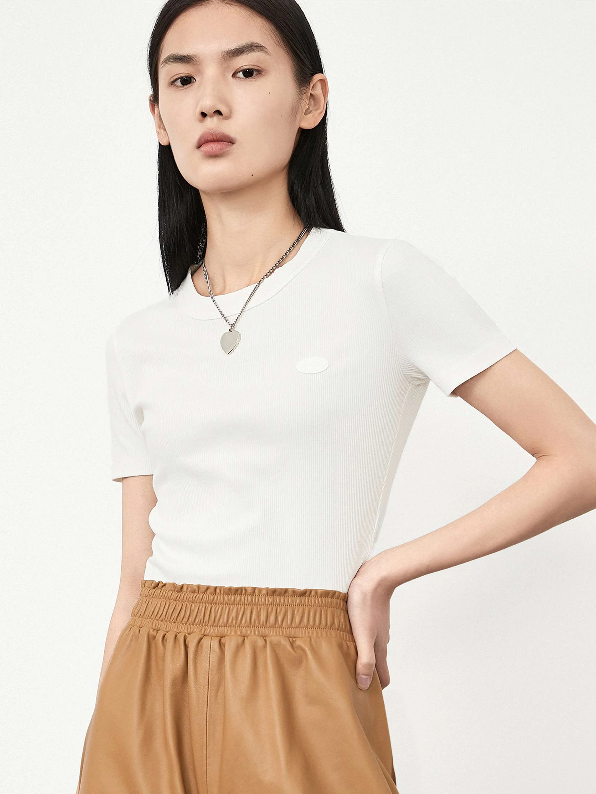 Regular Logo Fitted Tee - Image 6