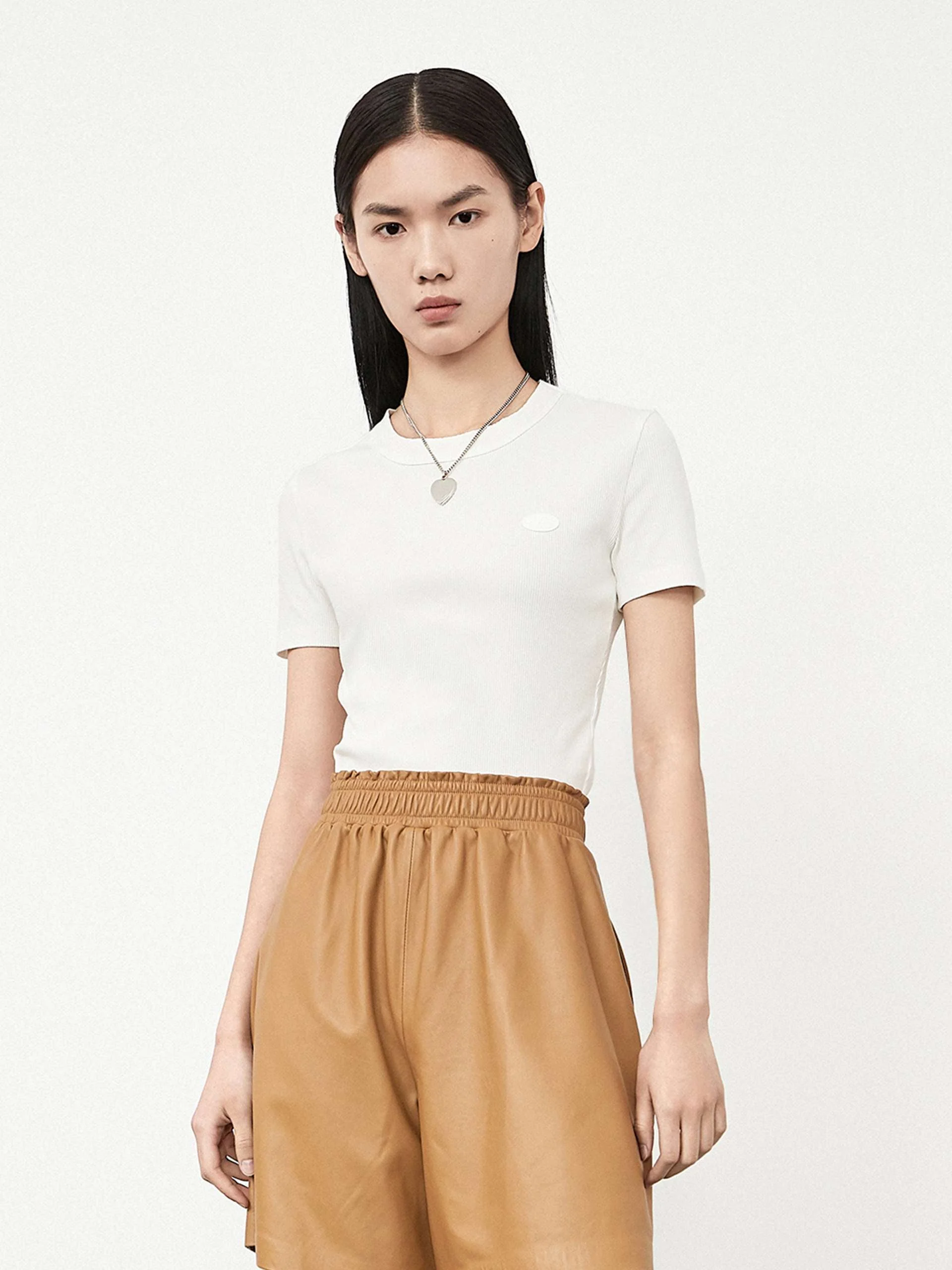 Regular Logo Fitted Tee - Image 7