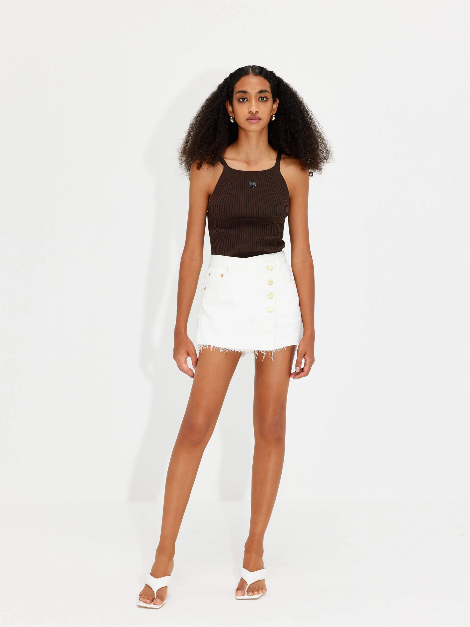 Ribbed Knit Tank Top - Image 6