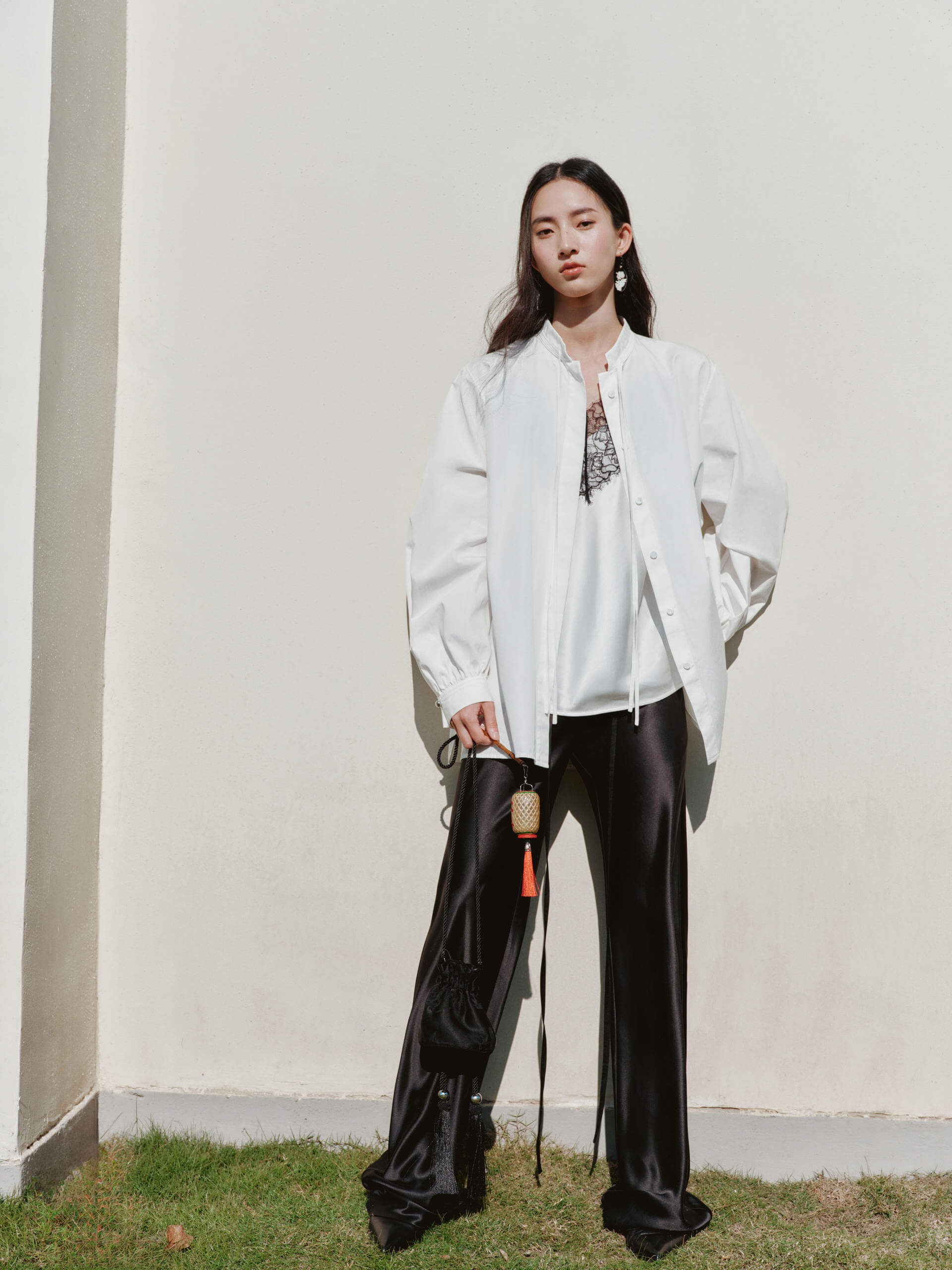 Silk Blend Lace Tank - Image 14