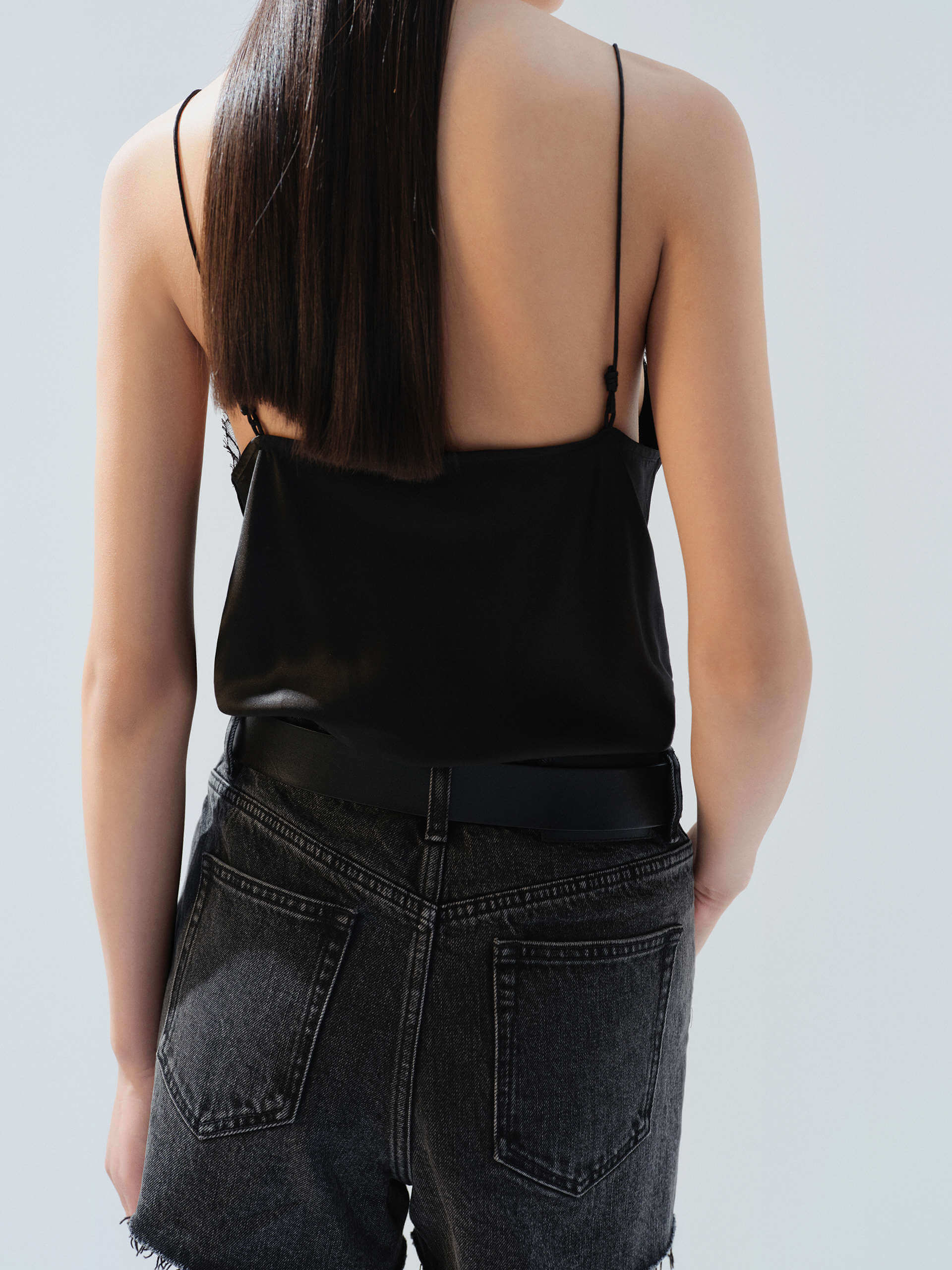 Silk Blend Lace Tank - Image 3