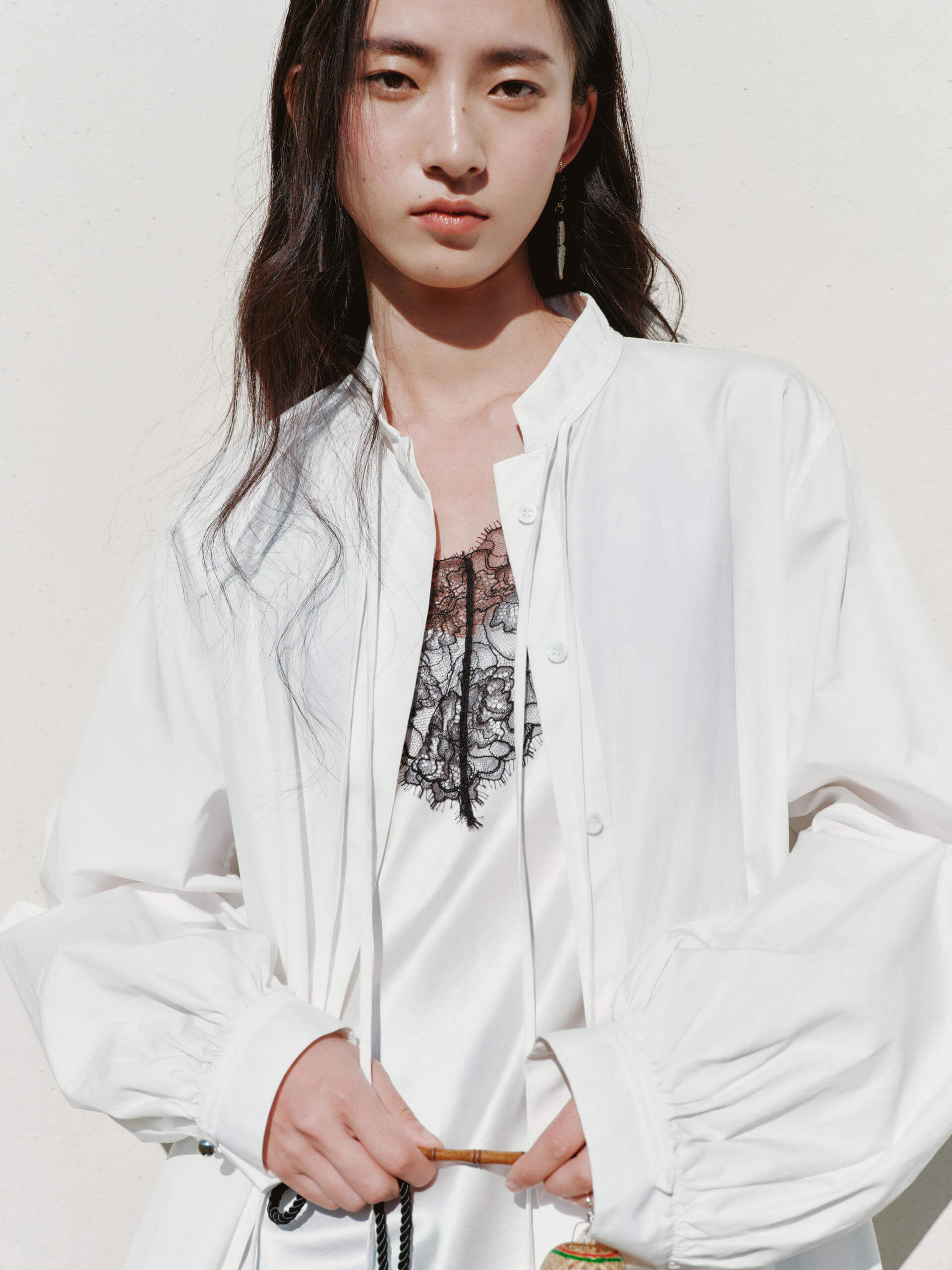 Silk Blend Lace Tank - Image 9