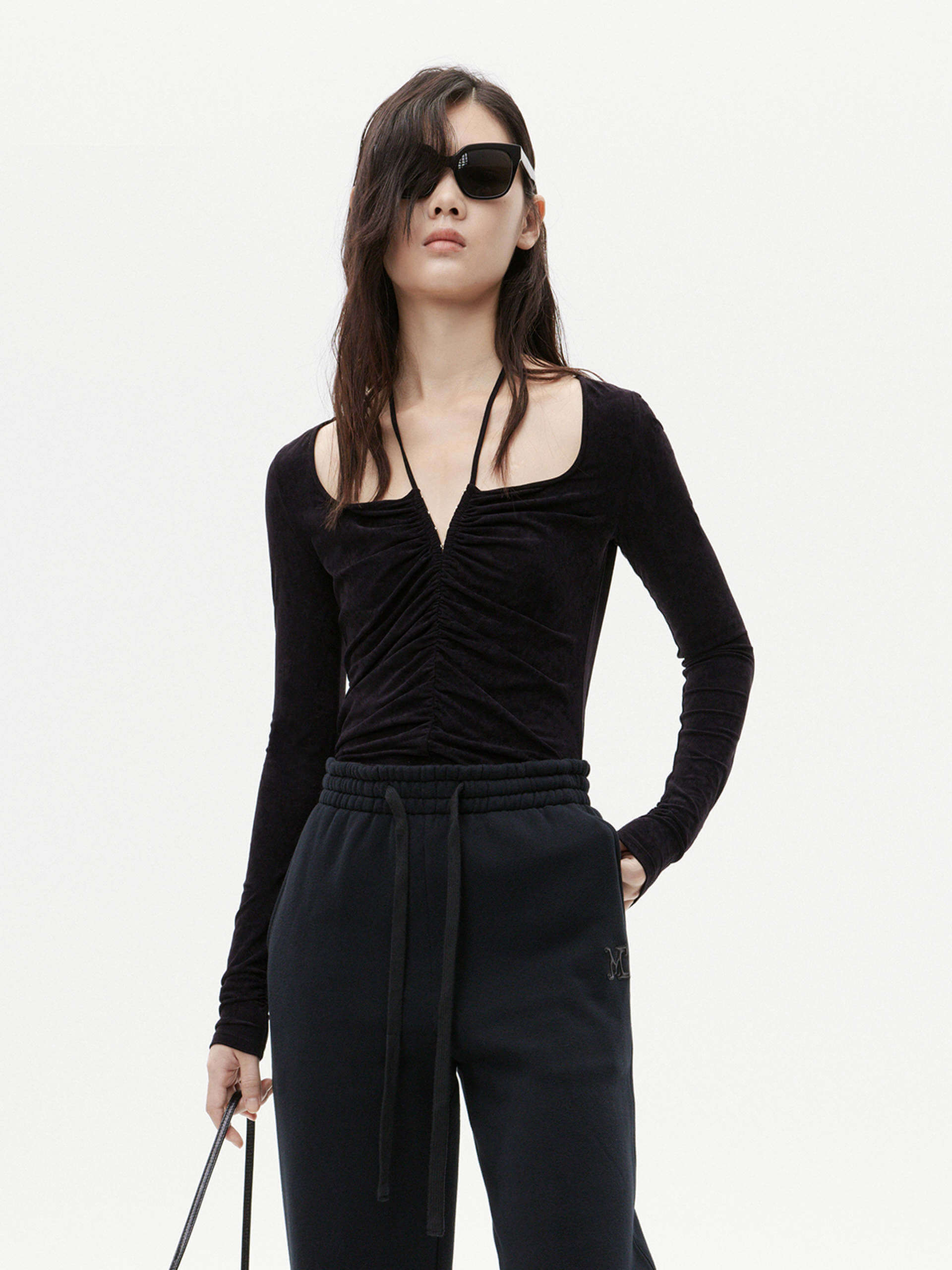 Square Collar Pleated Top - Image 17