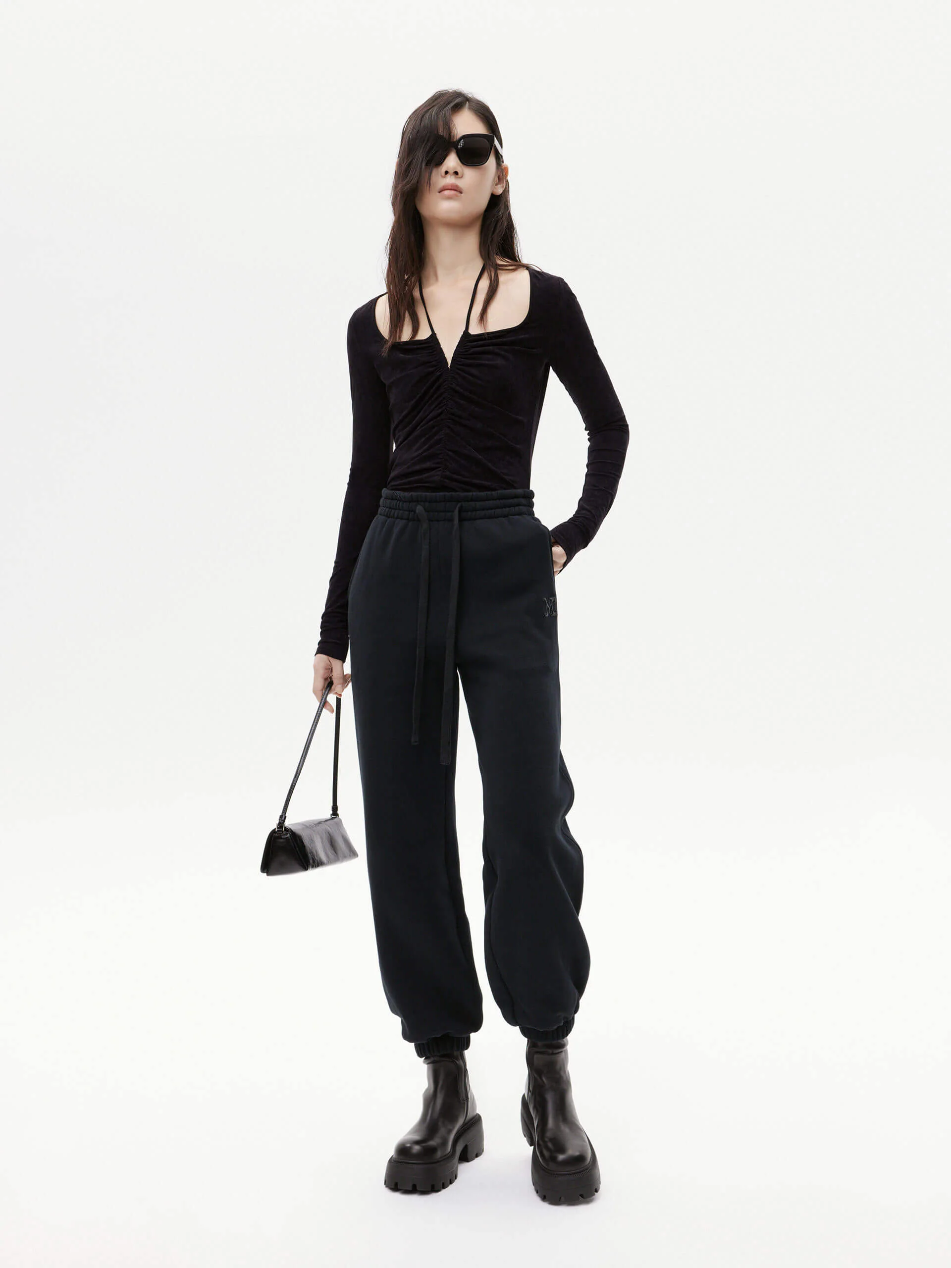 Square Collar Pleated Top - Image 19