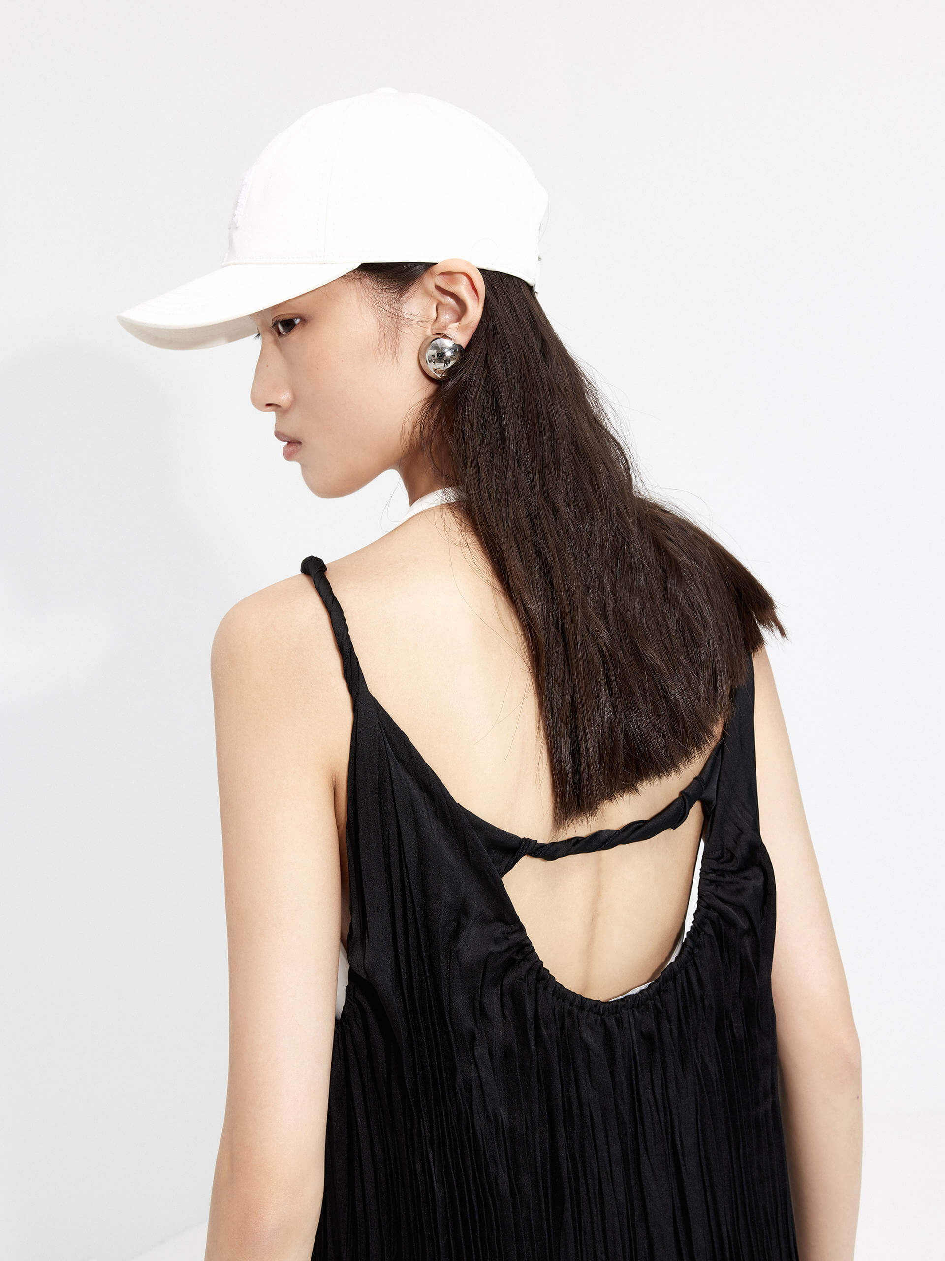 Structured Twist Cami Dress Set - Image 13