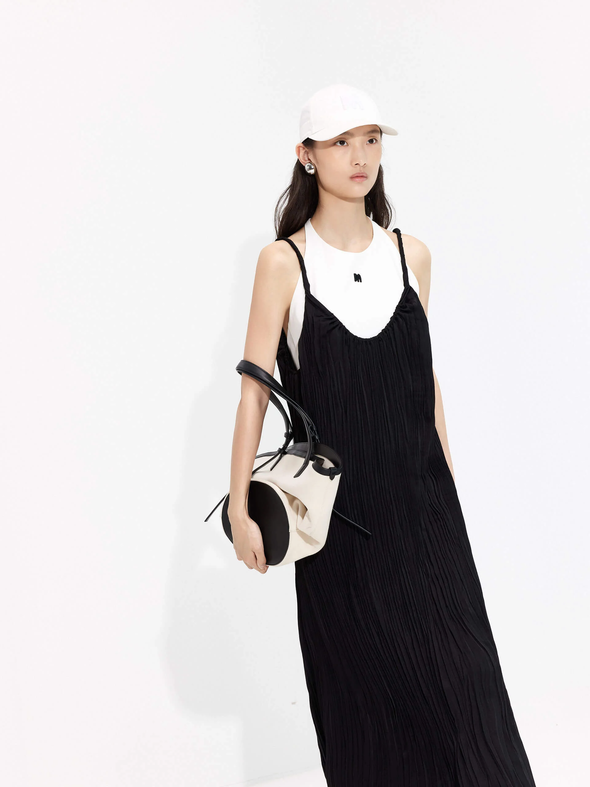 Structured Twist Cami Dress Set - Image 15