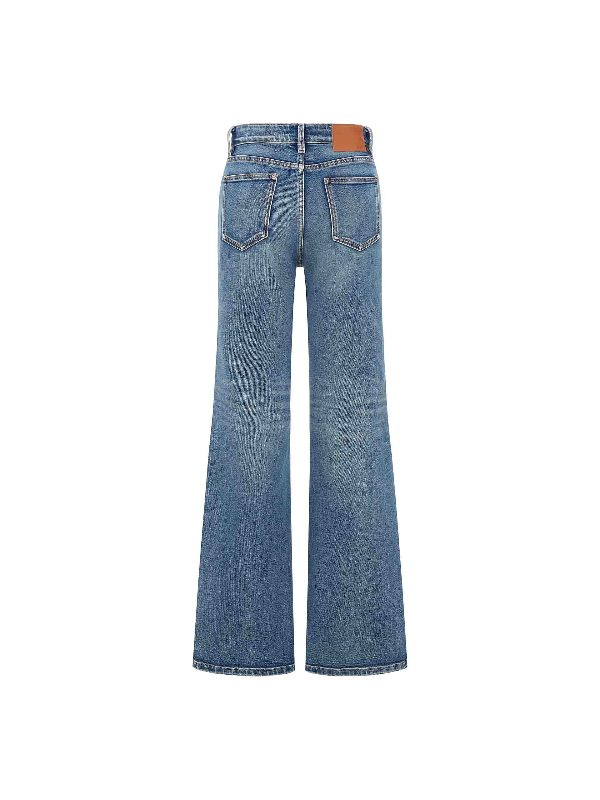 Vintage Cotton Straight Jeans - Image 5