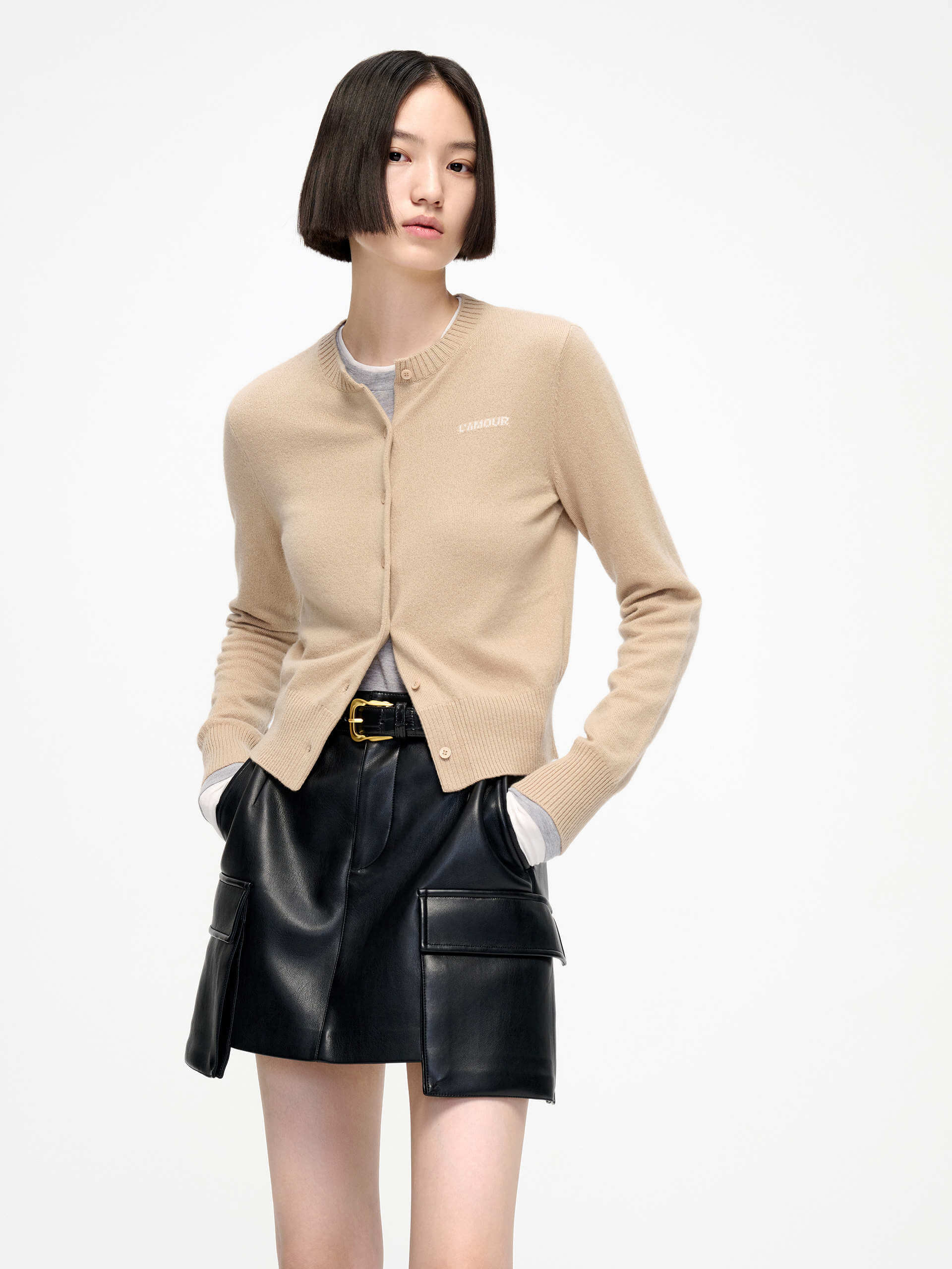 Warm Cashmere Knit Cardigan - Image 9