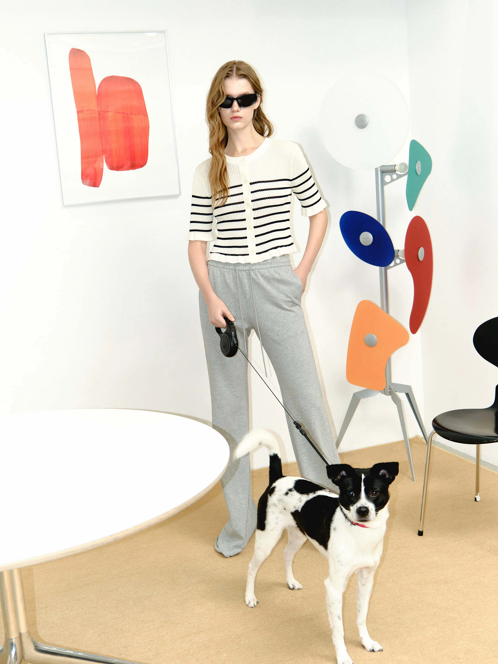 Wavy Trim Knit Cardigan - Image 12