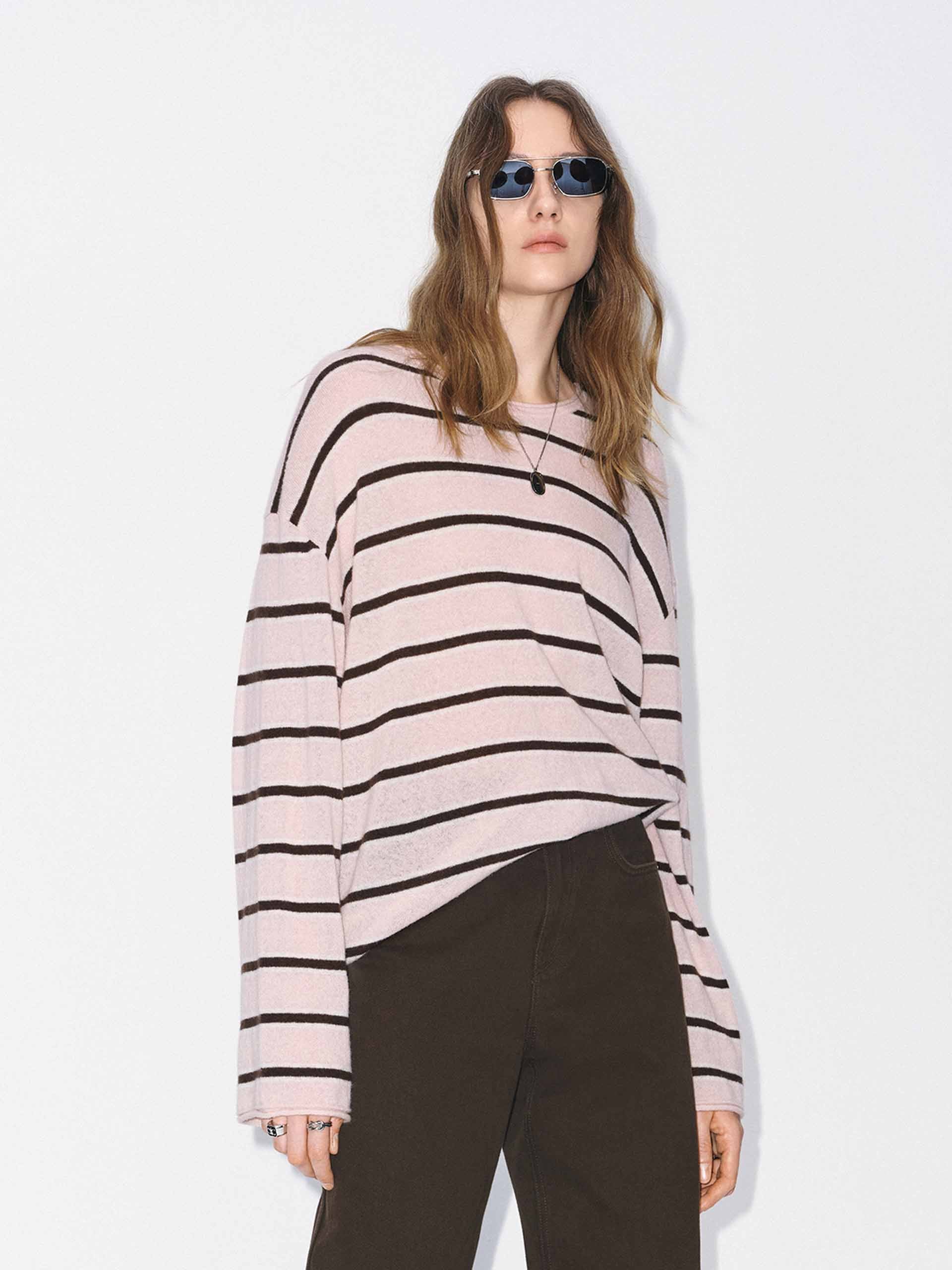 Wool Blend Relaxed Sweater - Image 28