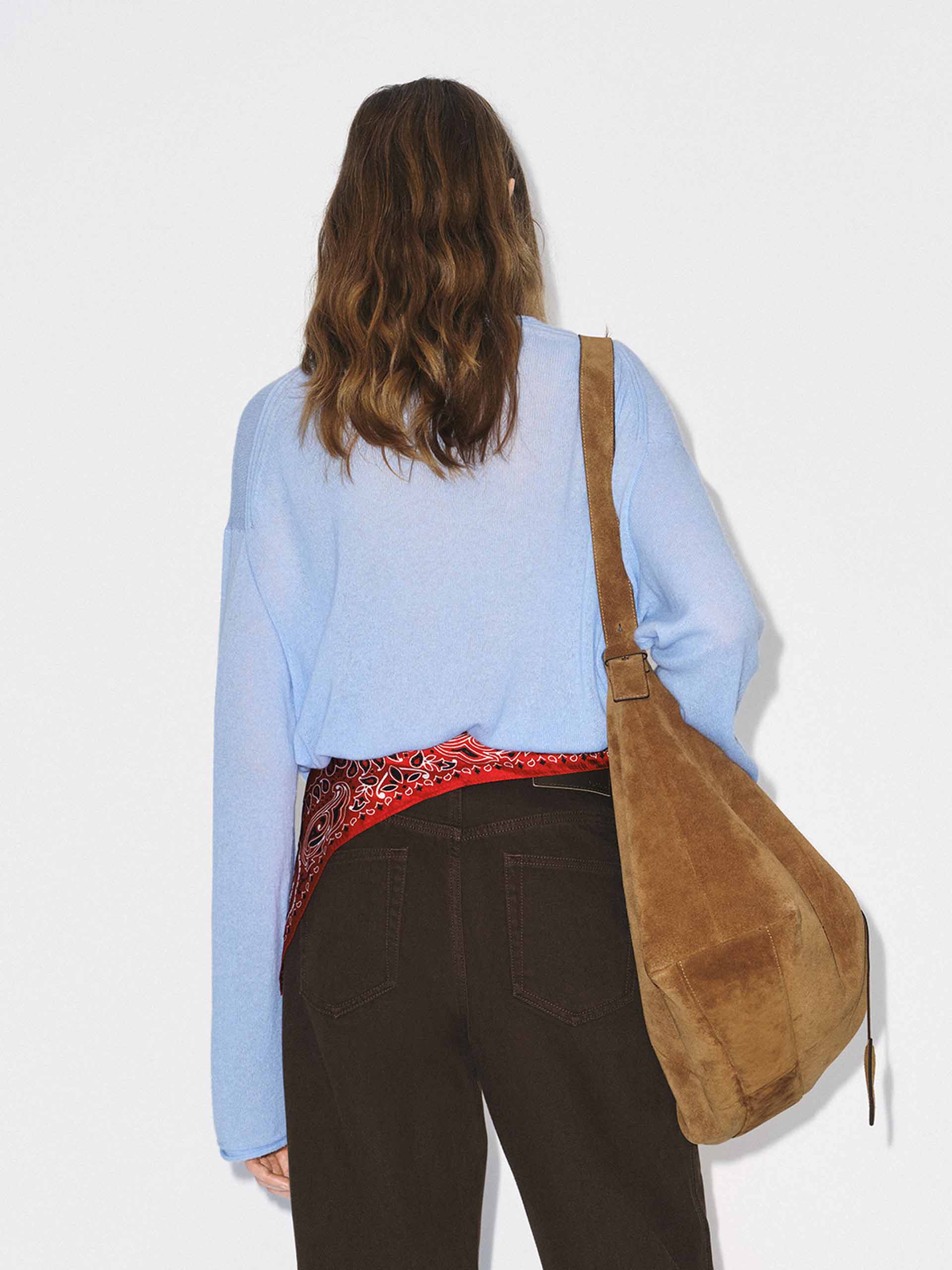 Wool Blend Relaxed Sweater - Image 3