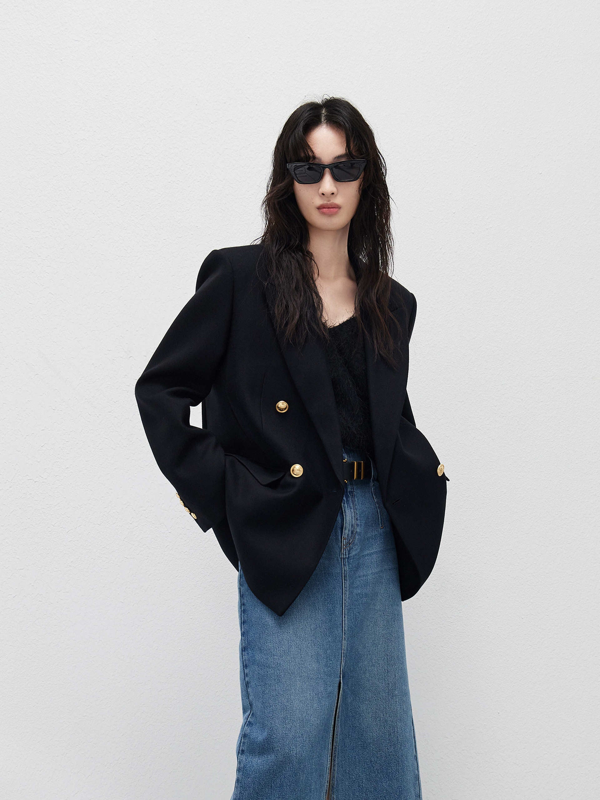 Wool blend Structured Blazer - Image 11