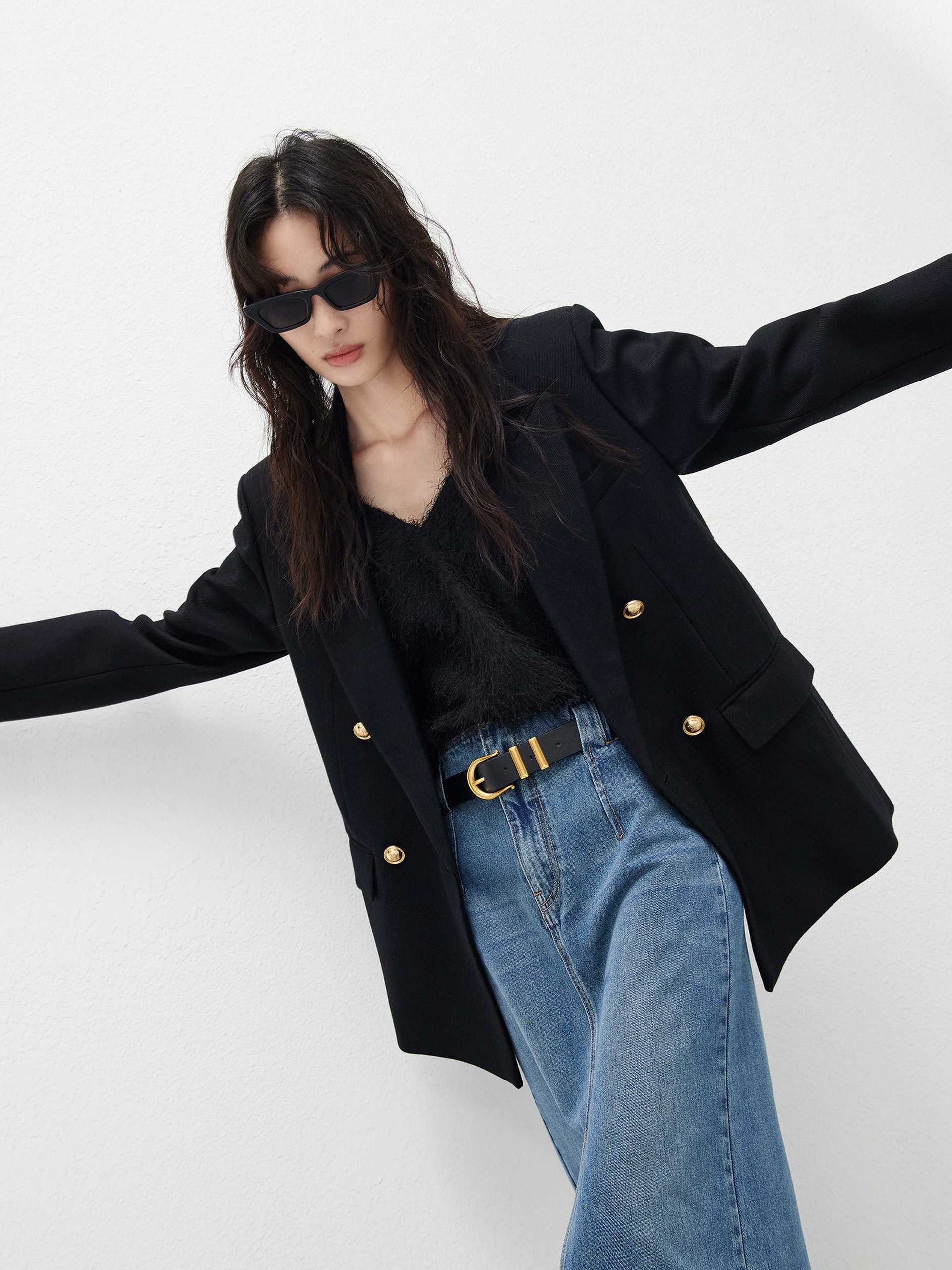 Wool blend Structured Blazer - Image 13