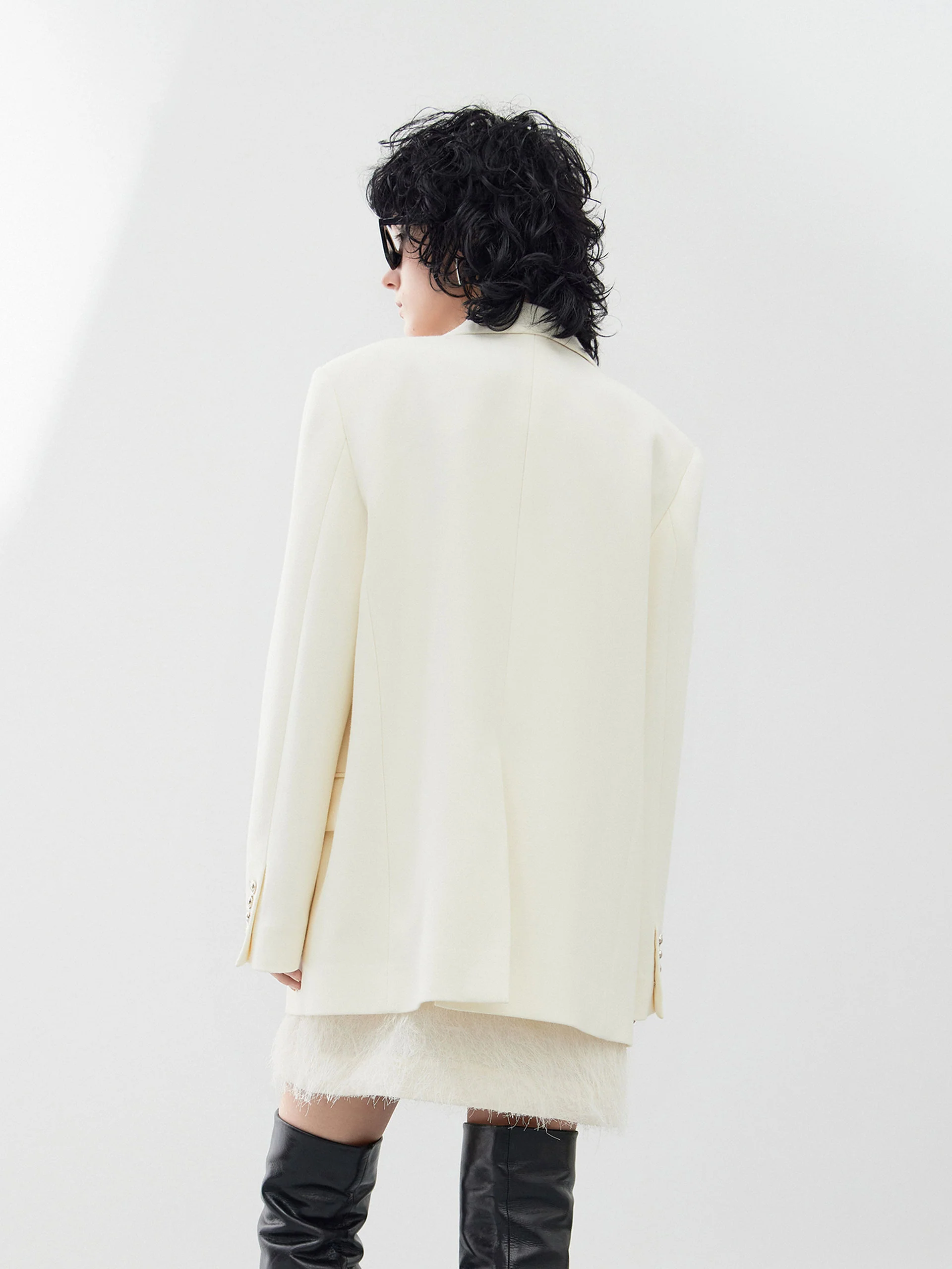 Wool blend Structured Blazer - Image 16