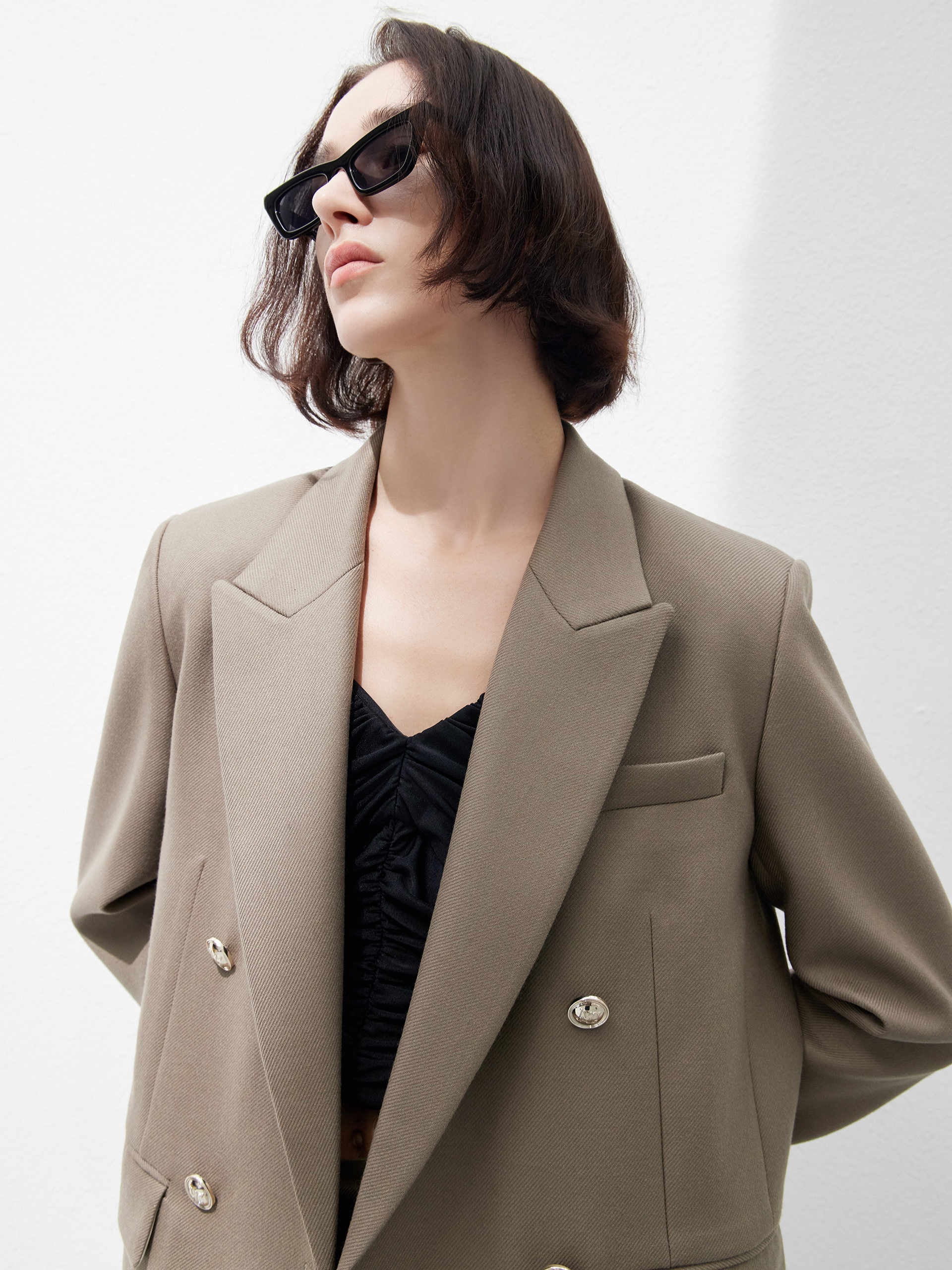 Wool blend Structured Blazer - Image 3