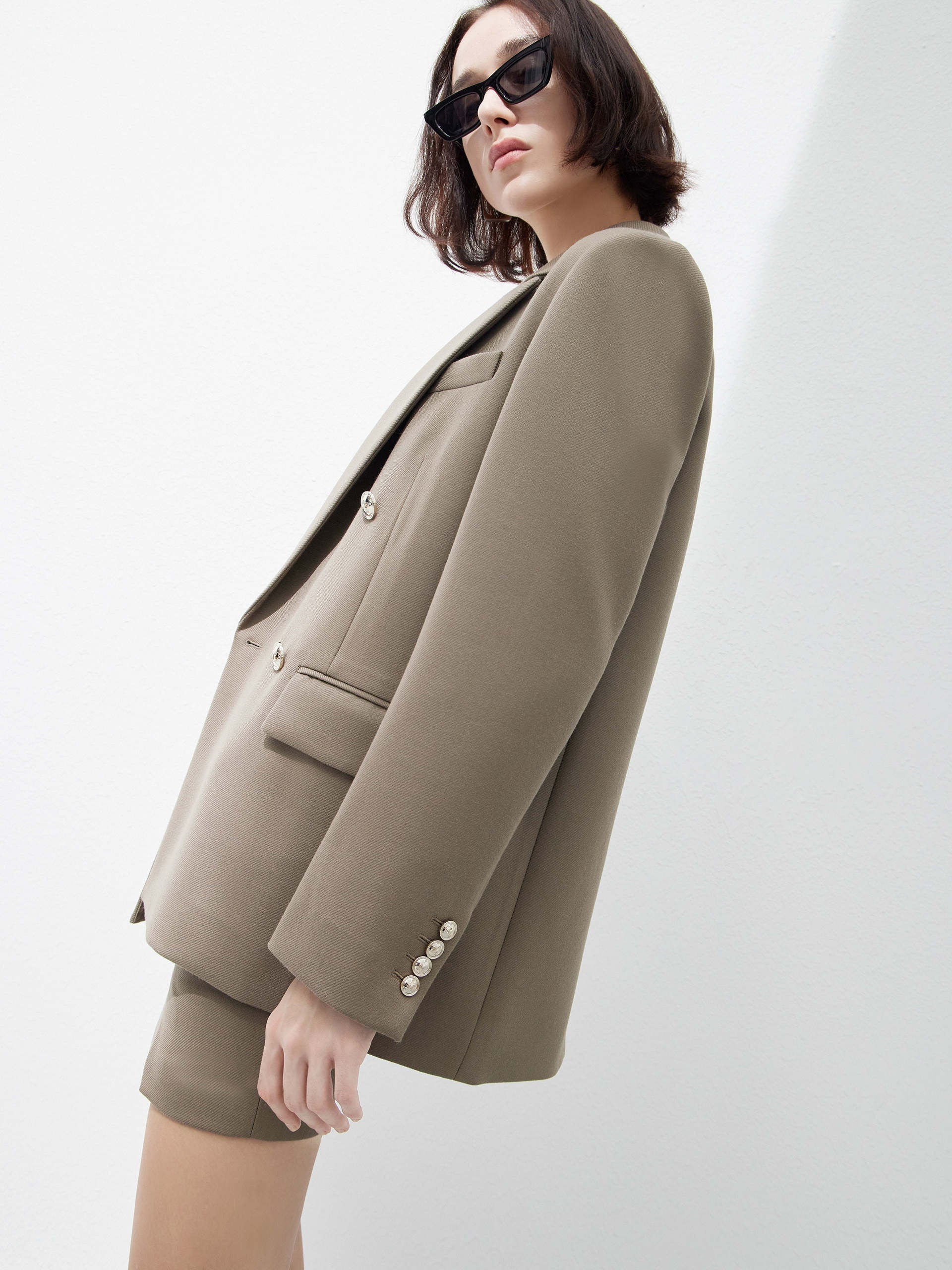 Wool blend Structured Blazer - Image 6