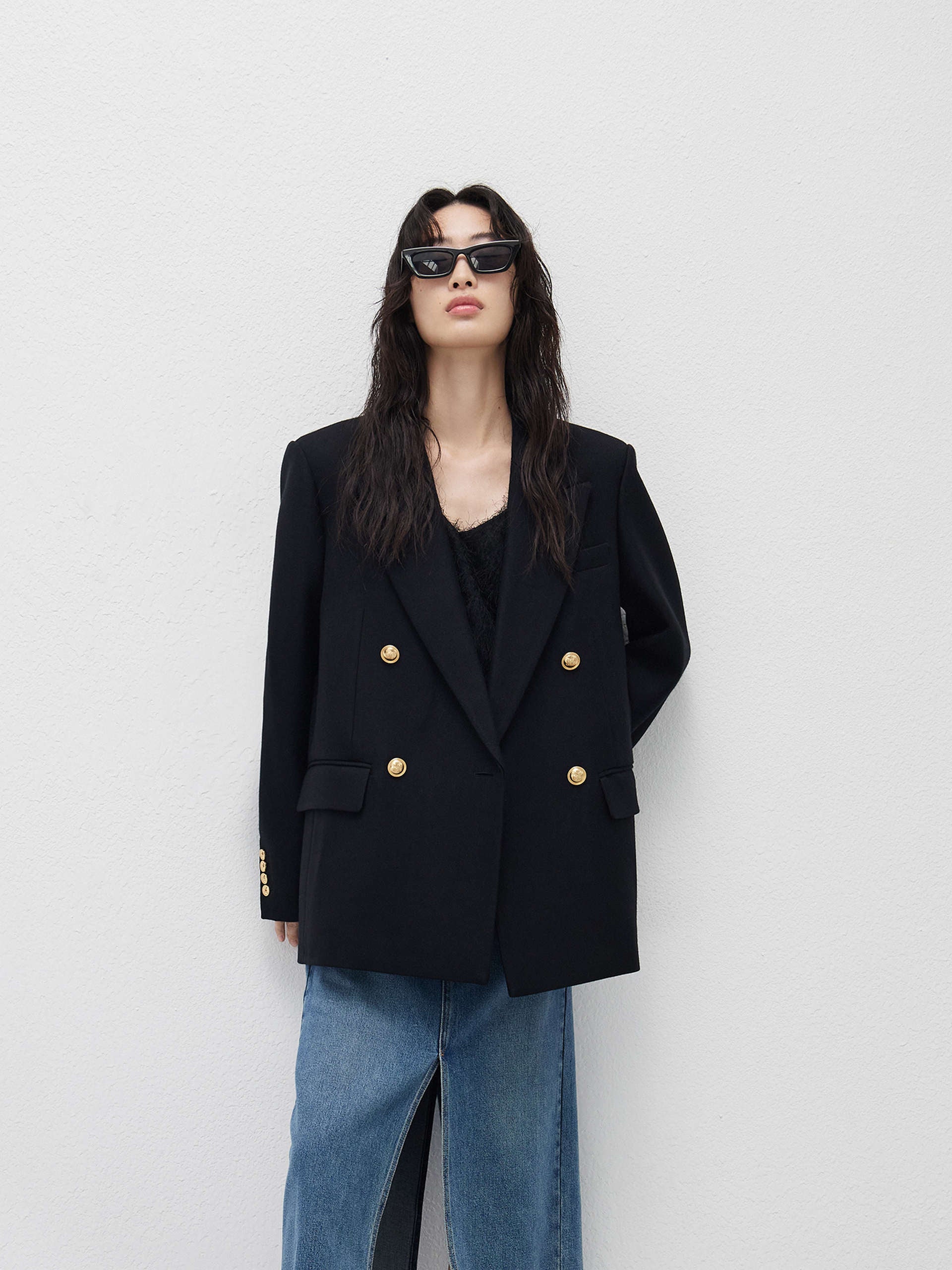 Wool blend Structured Blazer - Image 9