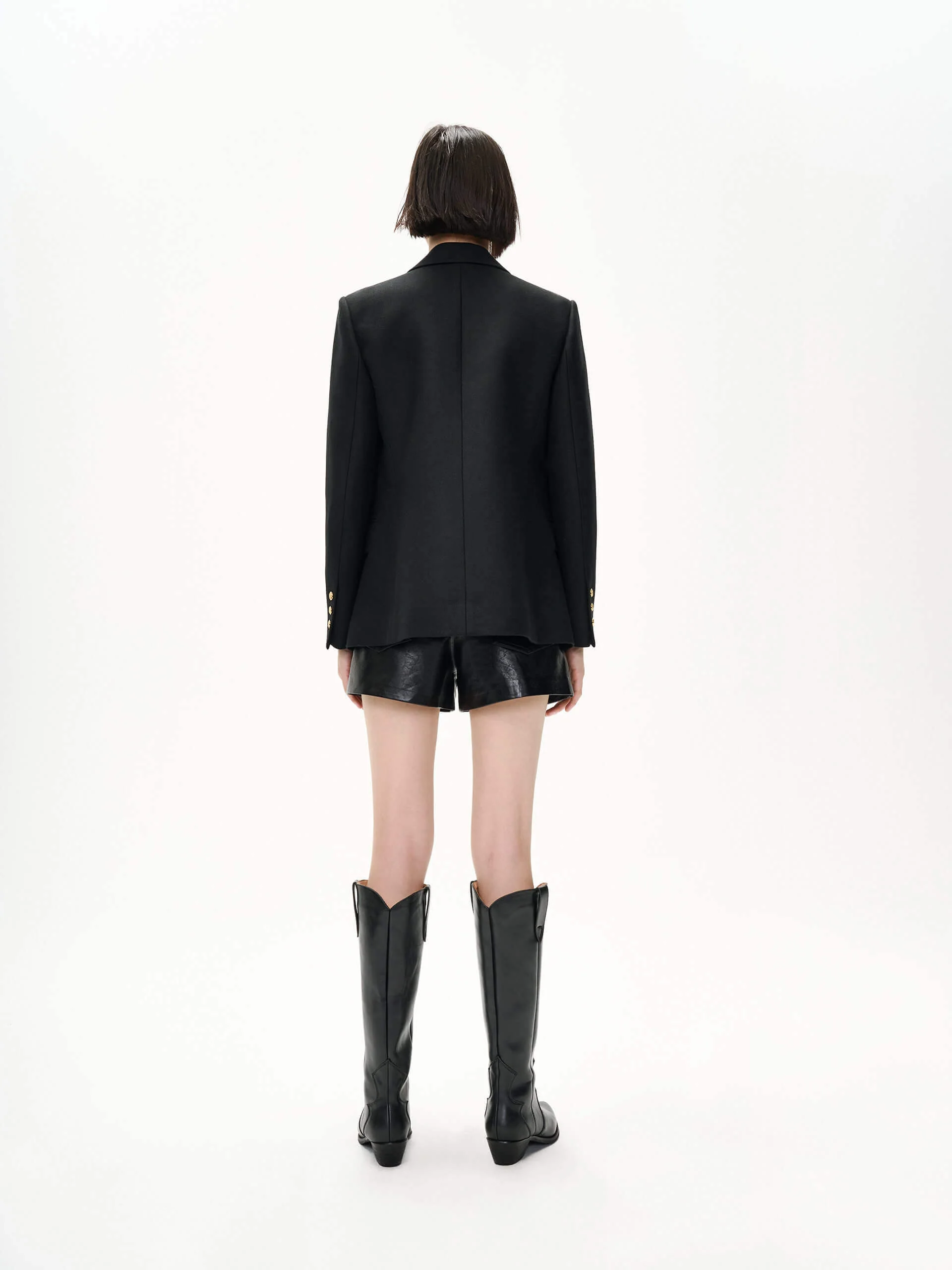 Wool Blend Tailored Blazer - Image 14