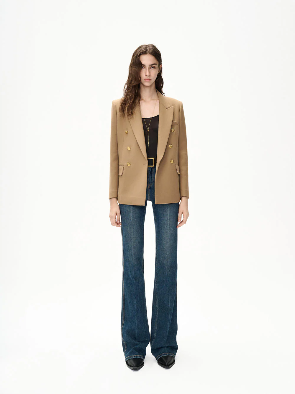 Wool Blend Tailored Blazer - Image 18